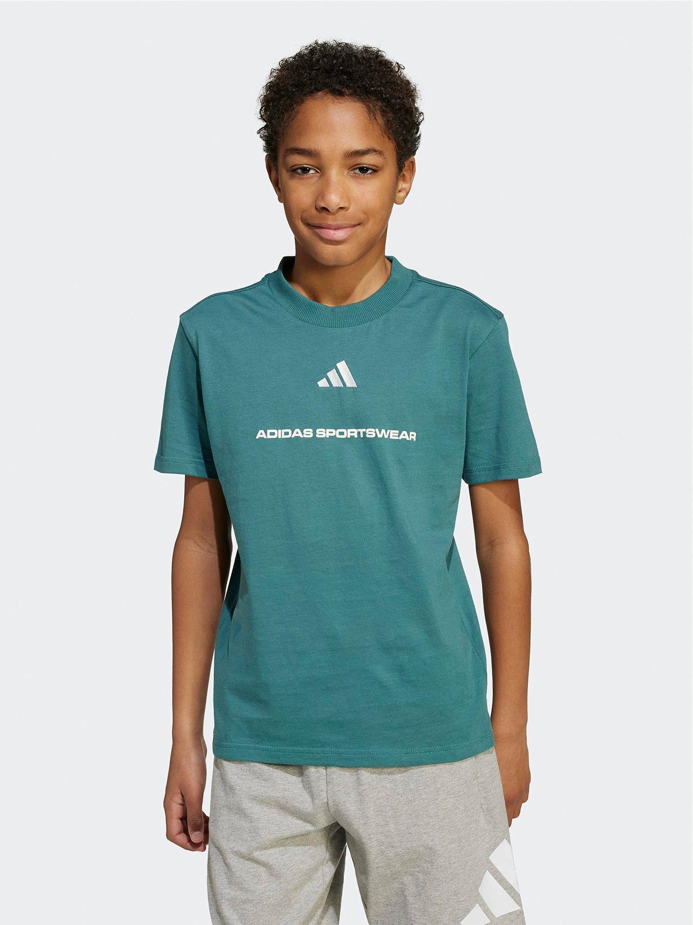 adidas Sportswear Junior Boys Logo T-shirt-green
