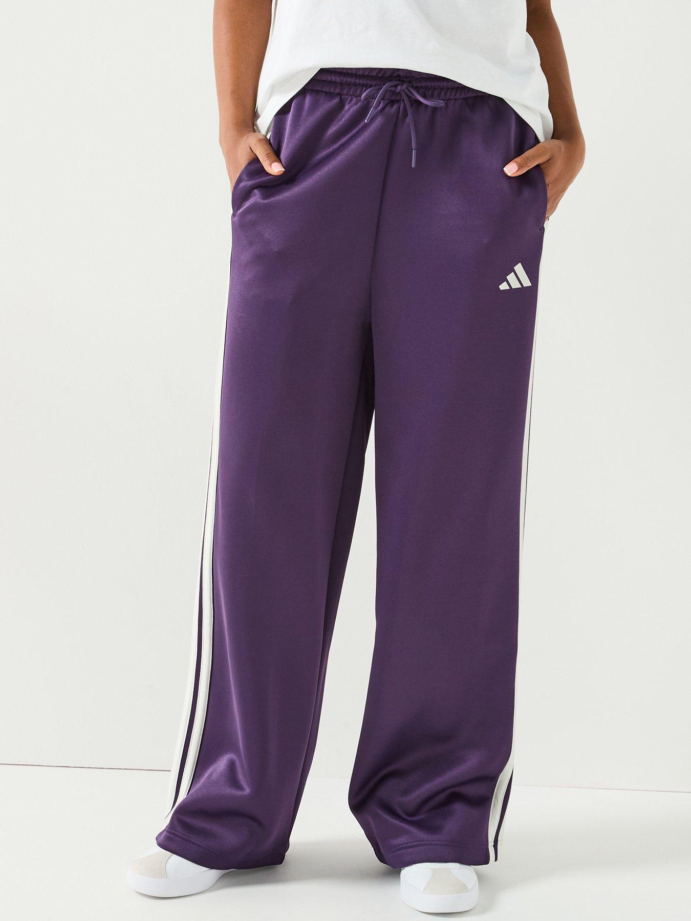 adidas Sportswear Women's Stadium 3 Stripes Trackpant - Purple