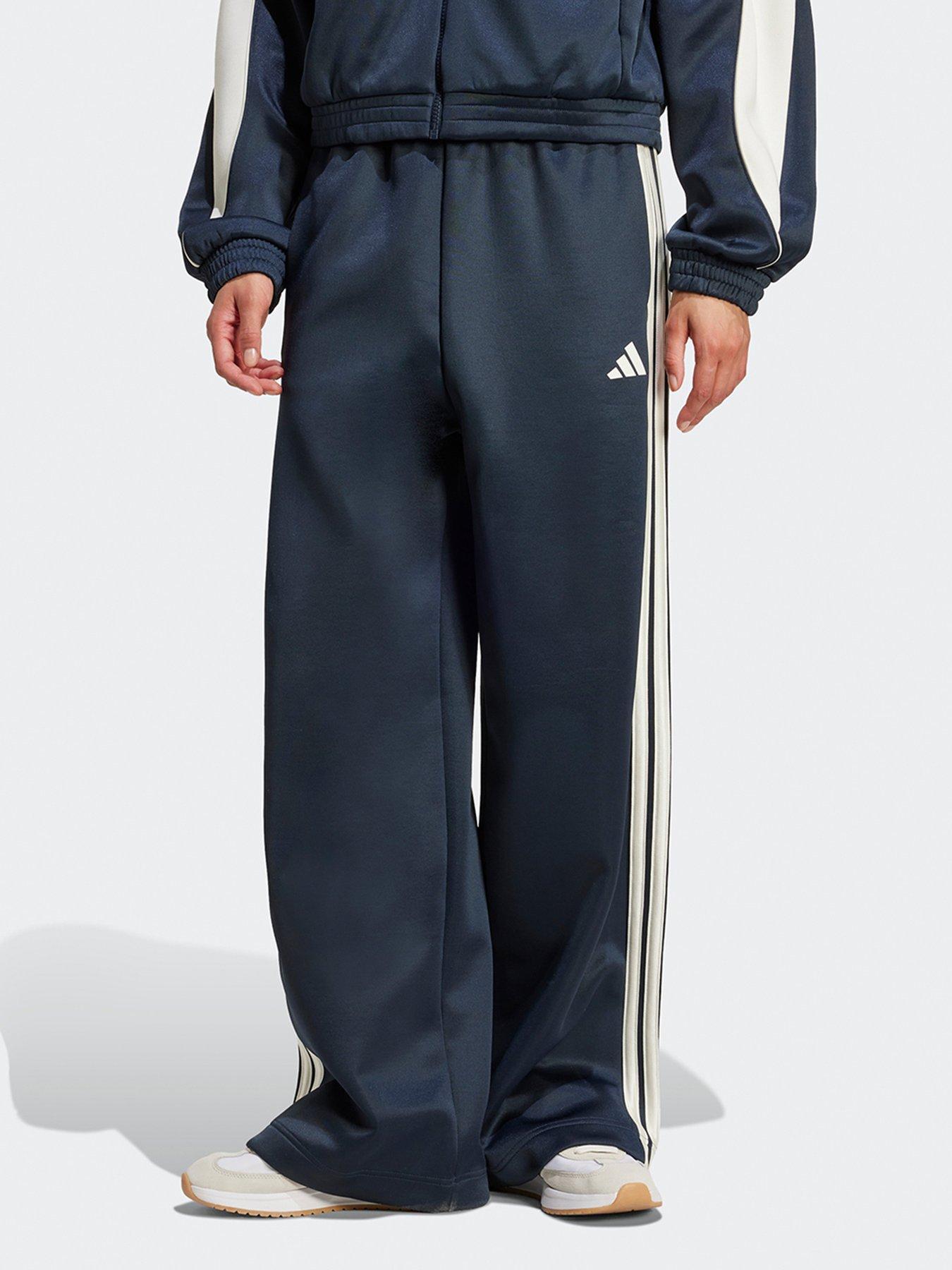 adidas Sportswear Women's Stadium 3 Stripes Track Pants - Blue