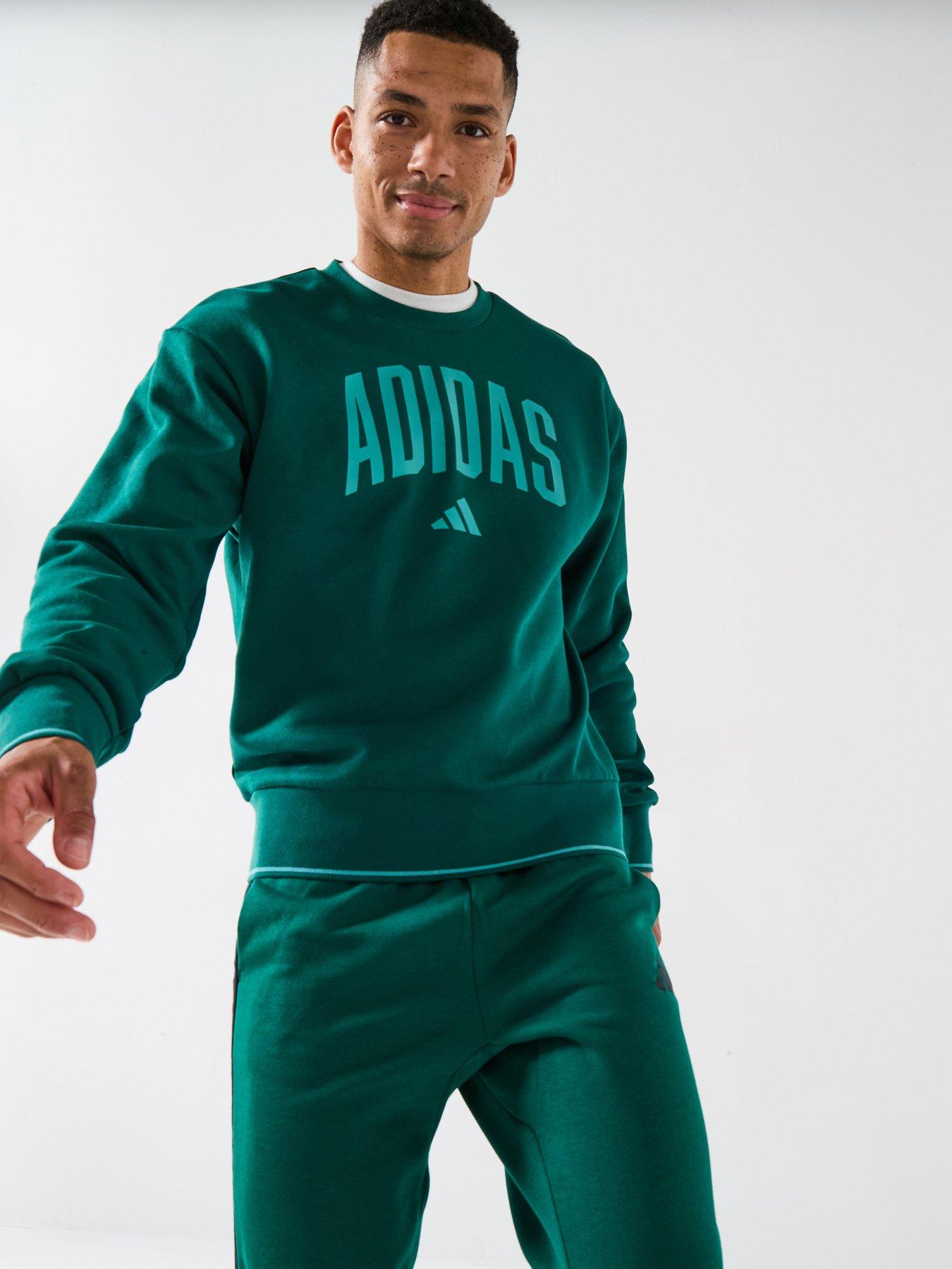 adidas Sportswear Men's Collegiate Sweat - Green