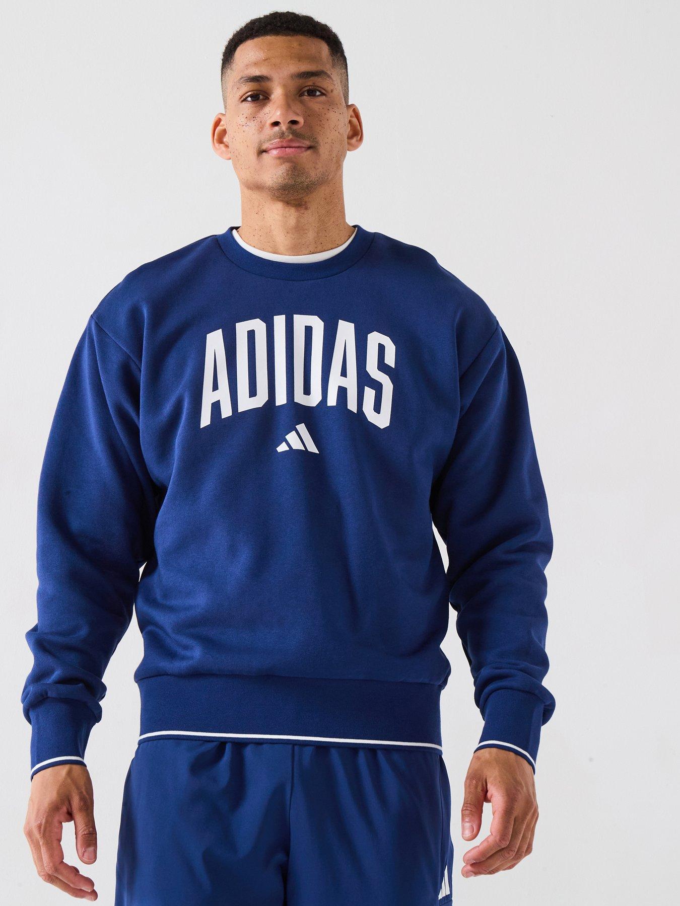 adidas Sportswear Men's Collegiate Sweat - Blue