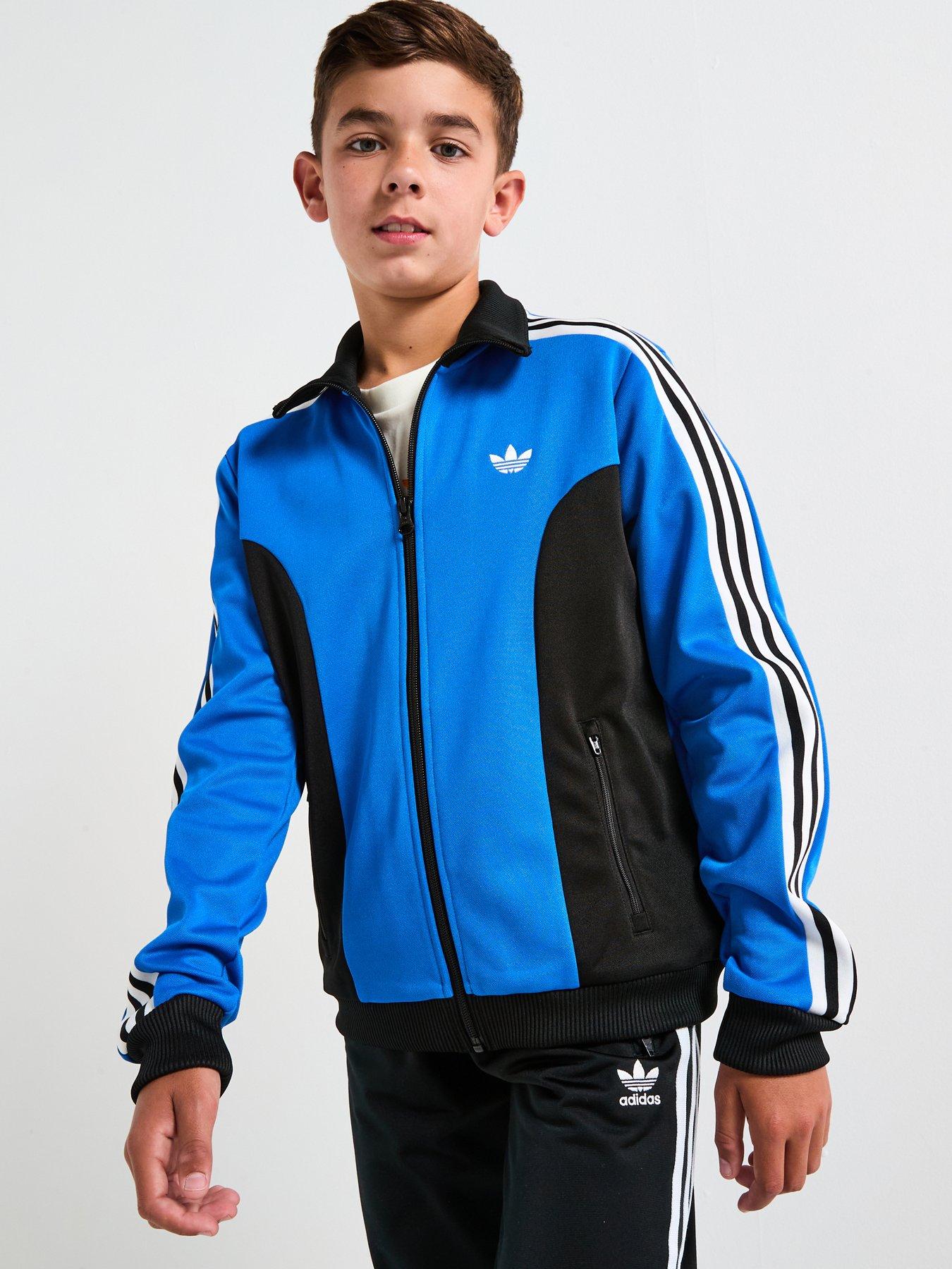 adidas Originals Junior Boys Tracksuit Top - Blue