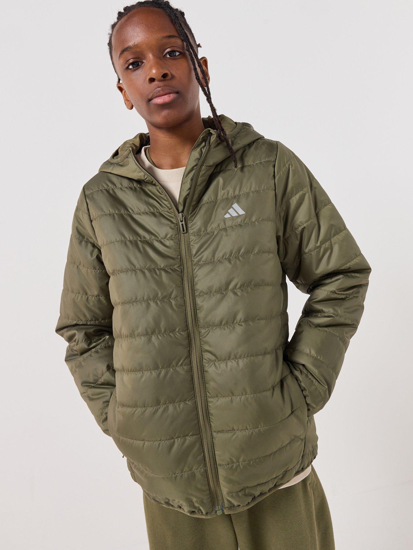adidas-sportswear-junior-unisex-padded-jacket--green
