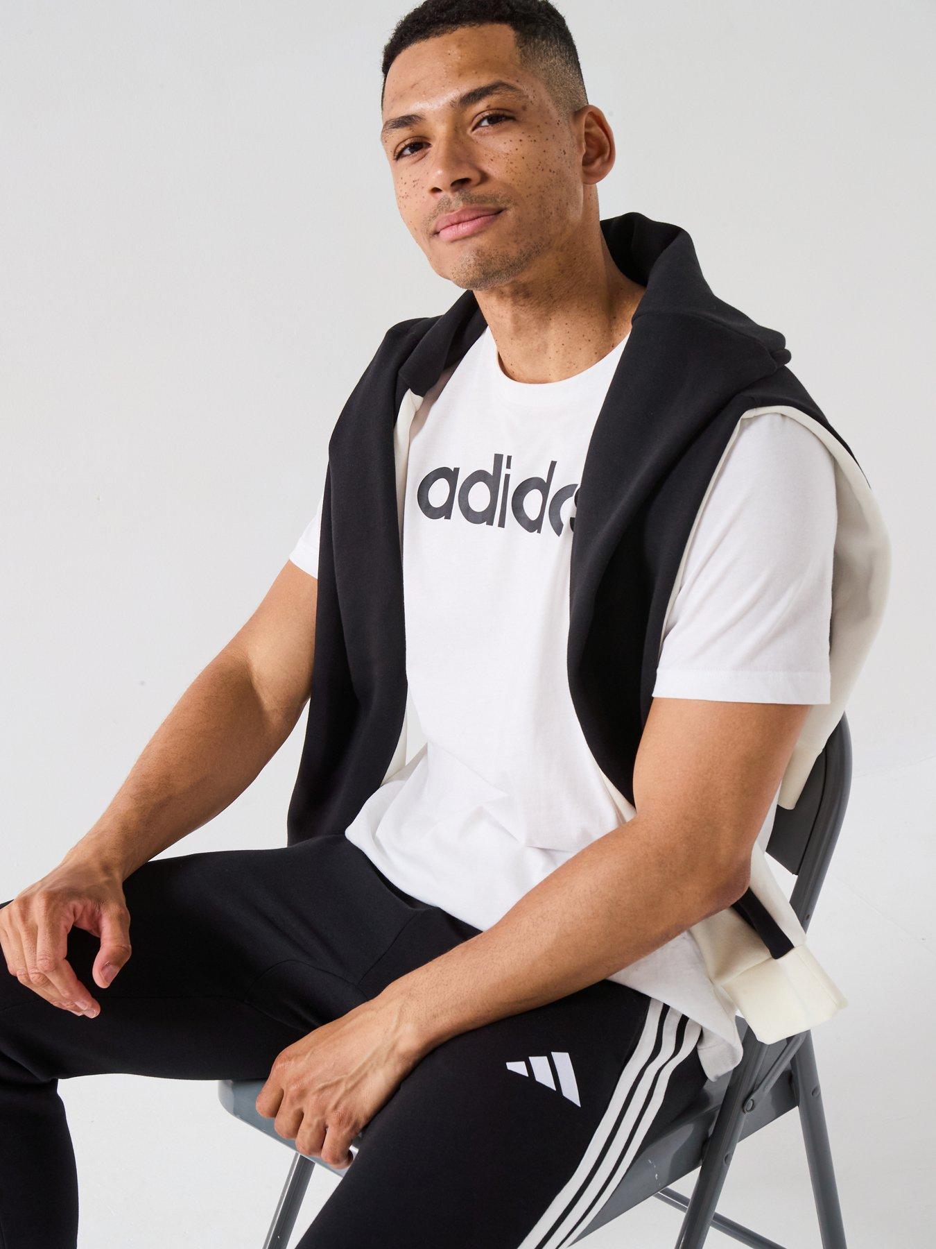 adidas-sportswear-mens-essentials-3-stripes-fleece-pants-open-hem-blackdetail