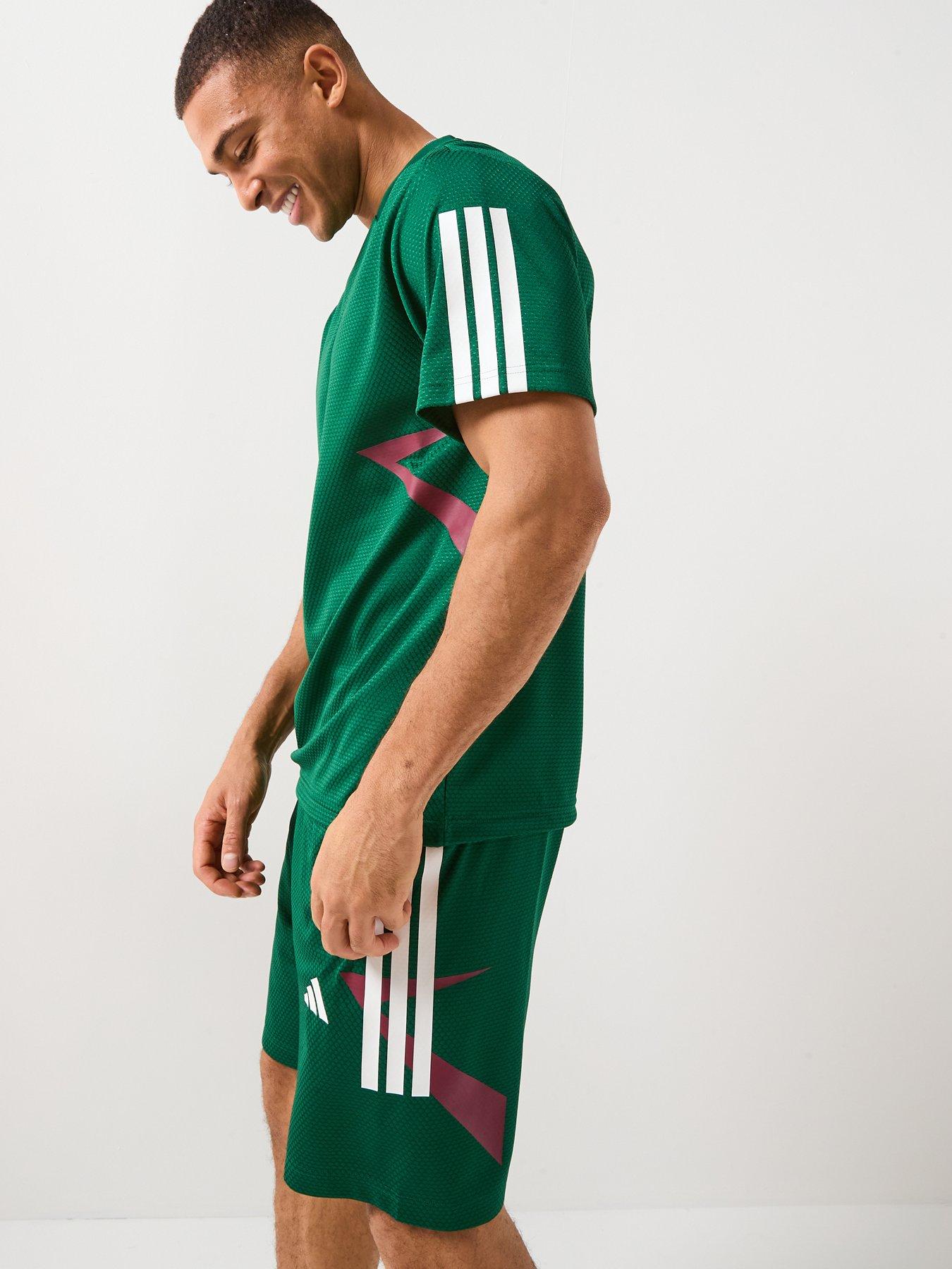 Image 6 of 6 of adidas Sportswear Men's House Of Tiro Nations Pack Shorts - Green