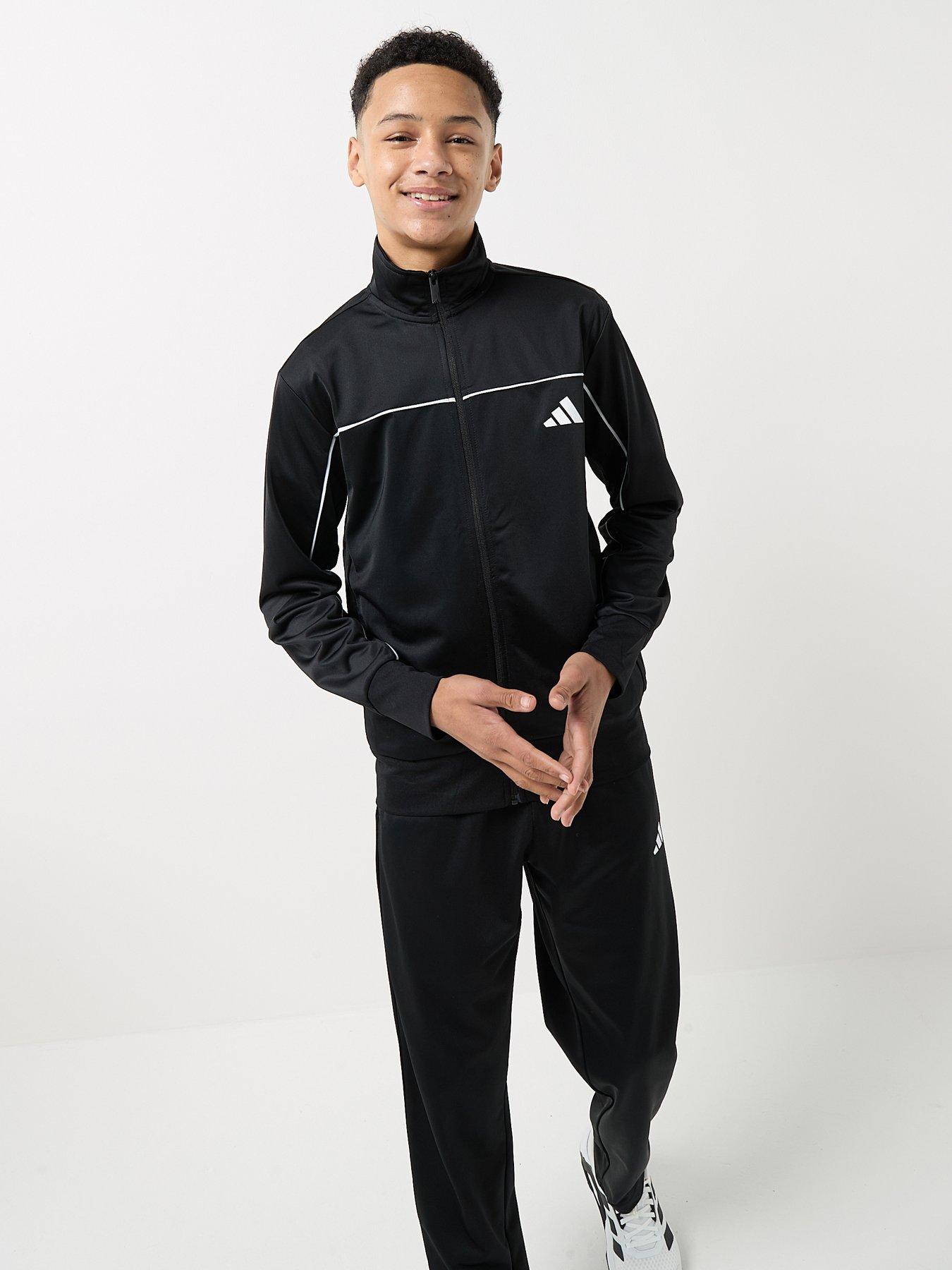 adidas-sportswear-junior-unisex-tricot-tracksuit-black