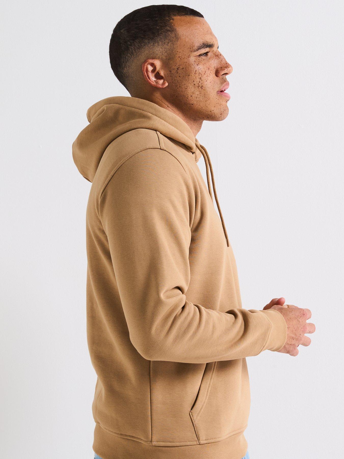 adidas-originals-mens-trefoil-essentials-hoodie-browndetail