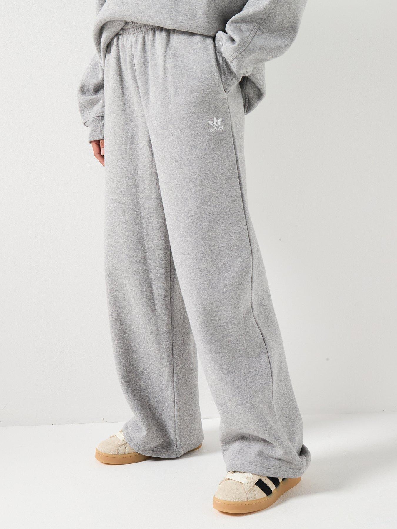 adidas-originals-womens-essential-flared-pants-grey