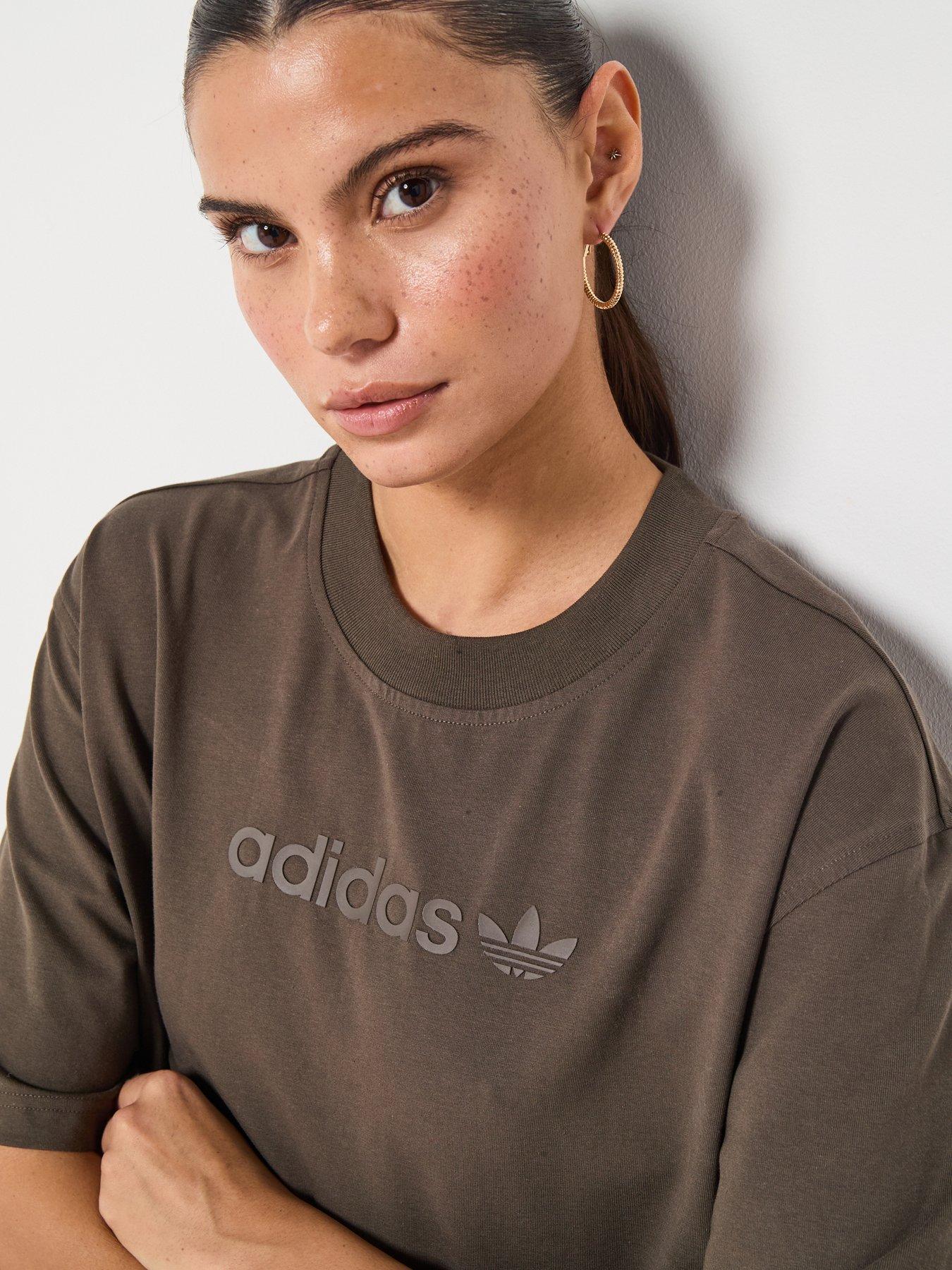 adidas-originals-womens-essentials-linear-tee-greendetail