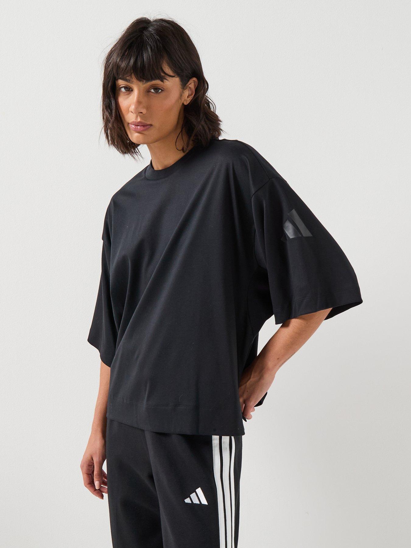 adidas Sportswear Women's All Szn Soft Lux Loose Tee - Black