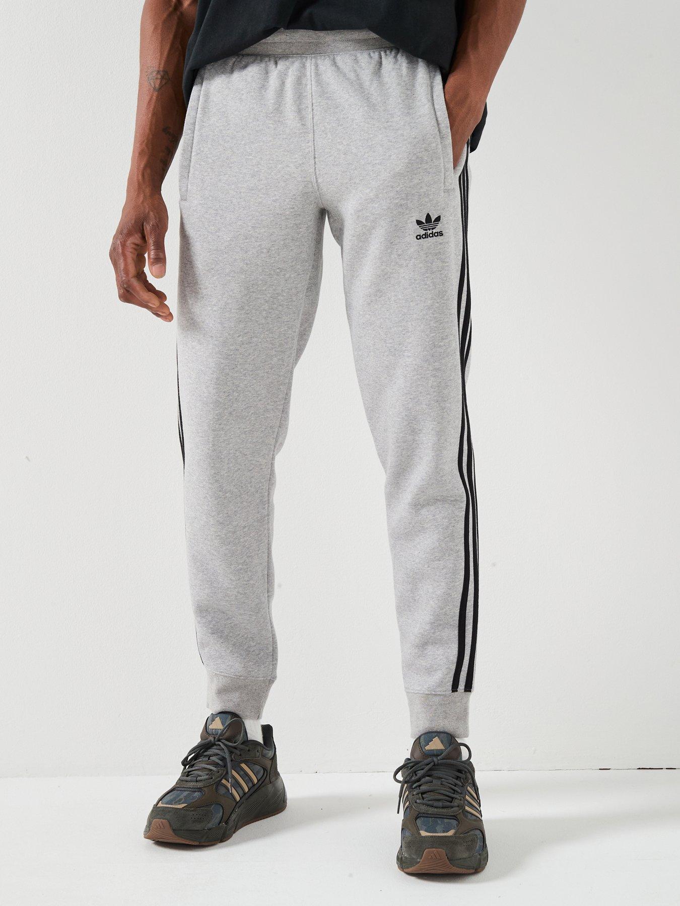 adidas Originals Men's Adicolor 3-Stripes Joggers - Grey