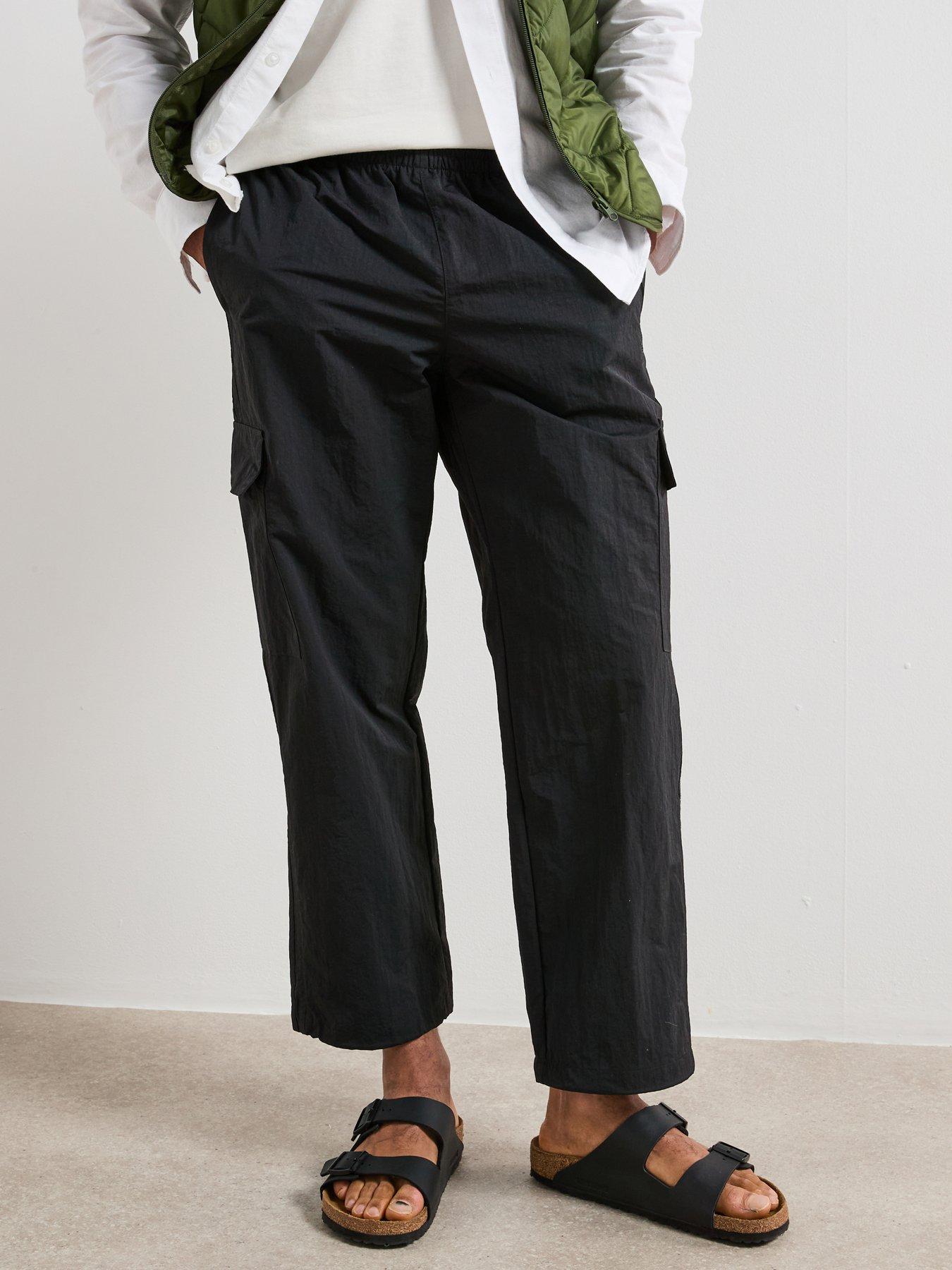 adidas Originals Men's Adicolor Classics 3-stripes Cargo Trousers - Black