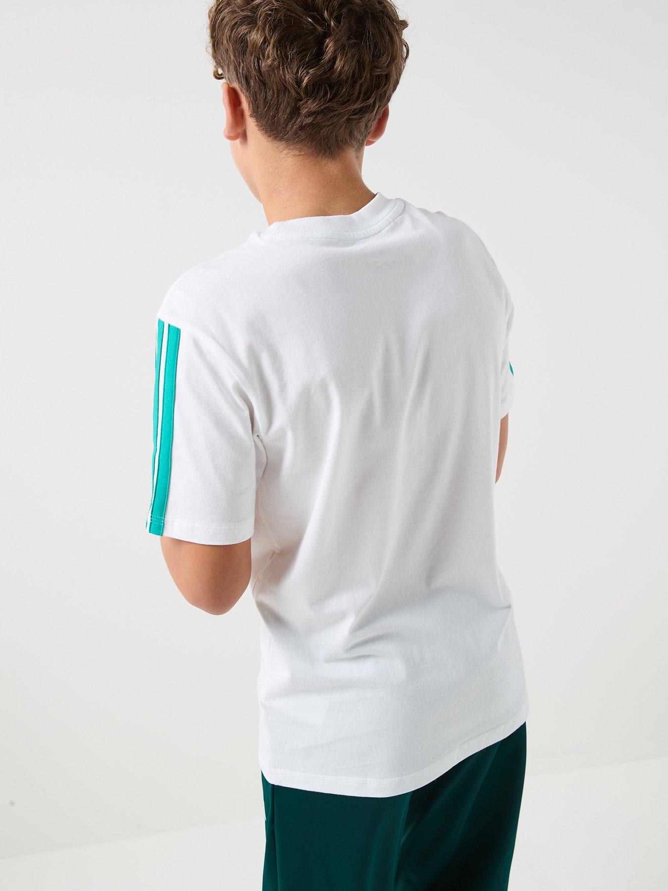 Image 2 of 6 of adidas Sportswear Junior Unisex Essentials T-shirt -white