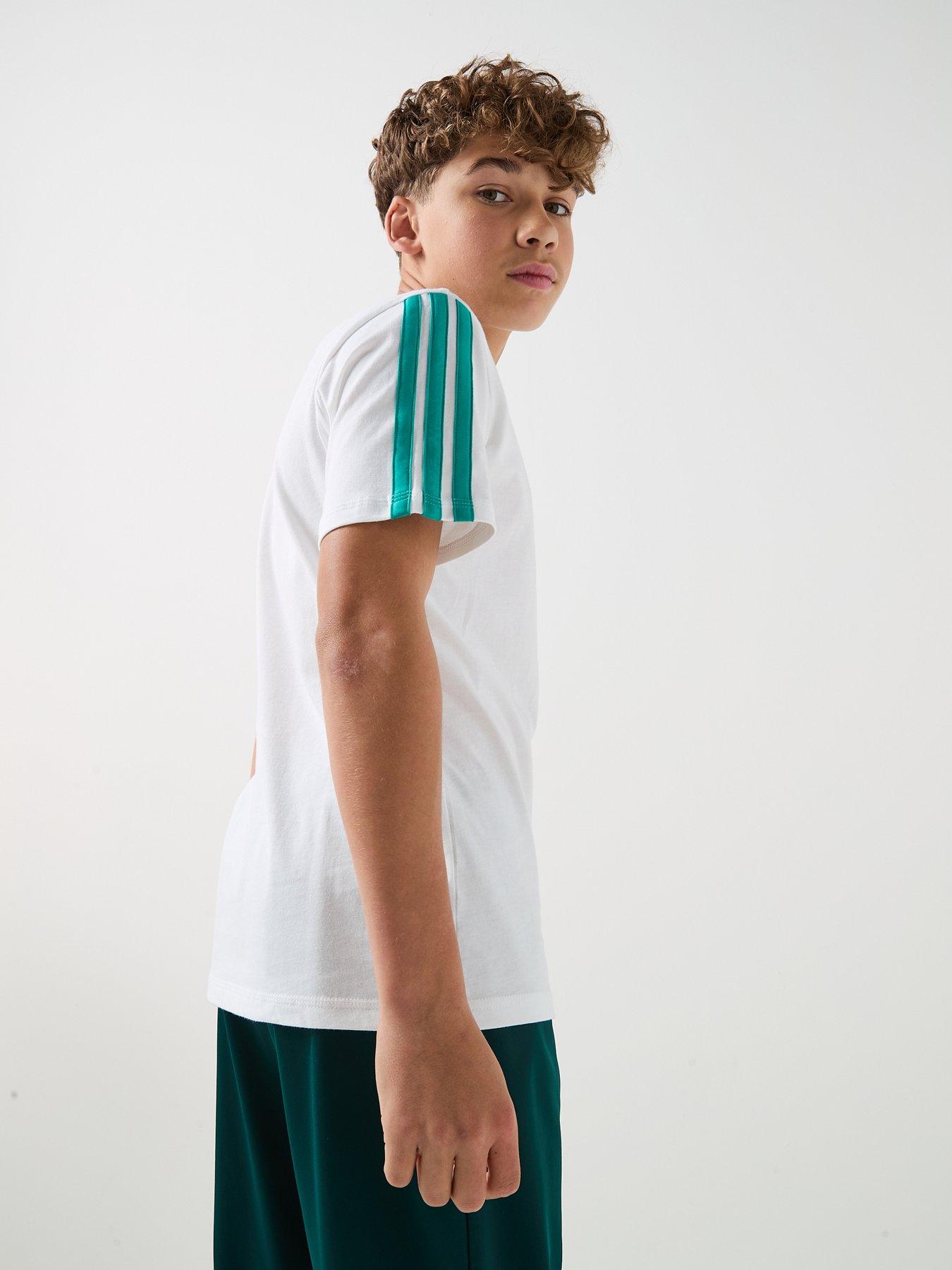 Image 5 of 6 of adidas Sportswear Junior Unisex Essentials T-shirt -white