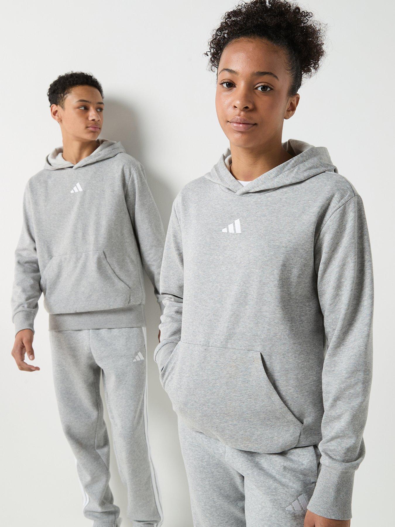 adidas Sportswear Junior Unisex Essentials Hoodie - Grey