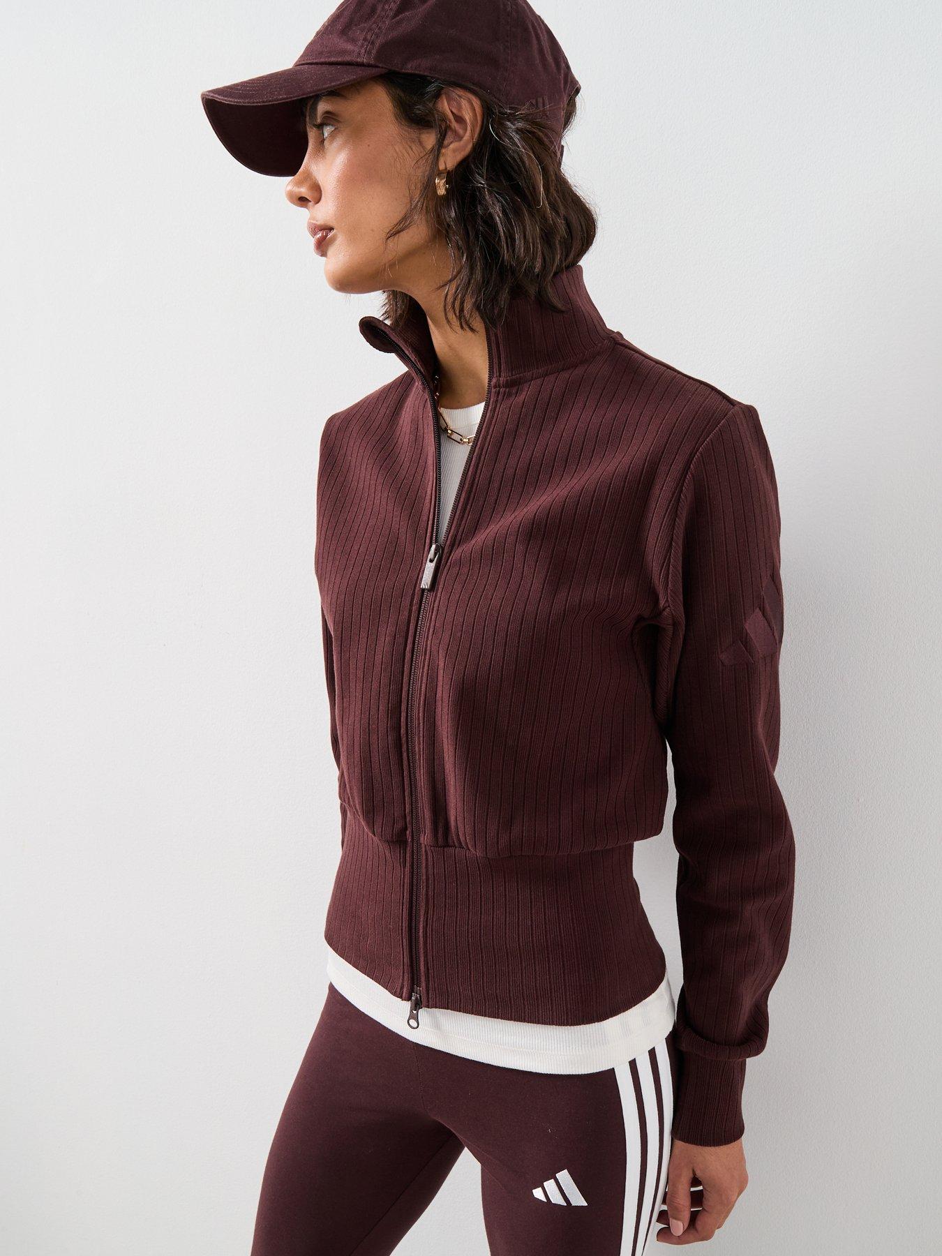 adidas-sportswear-womens-all-szn-winterized-full-zip-brown