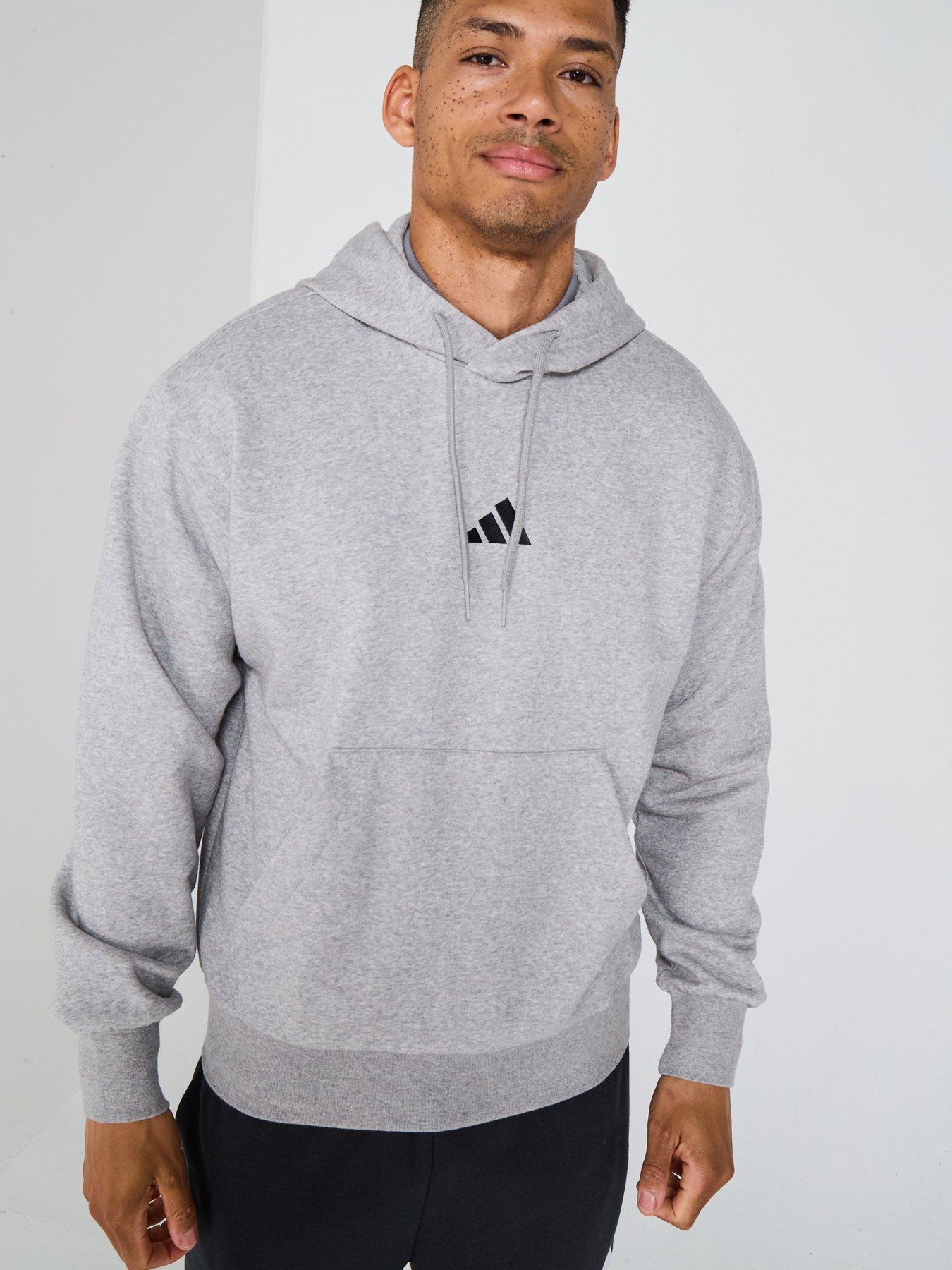 adidas-sportswear-mens-essentials-feel-cozy-fleece-hoodie-grey