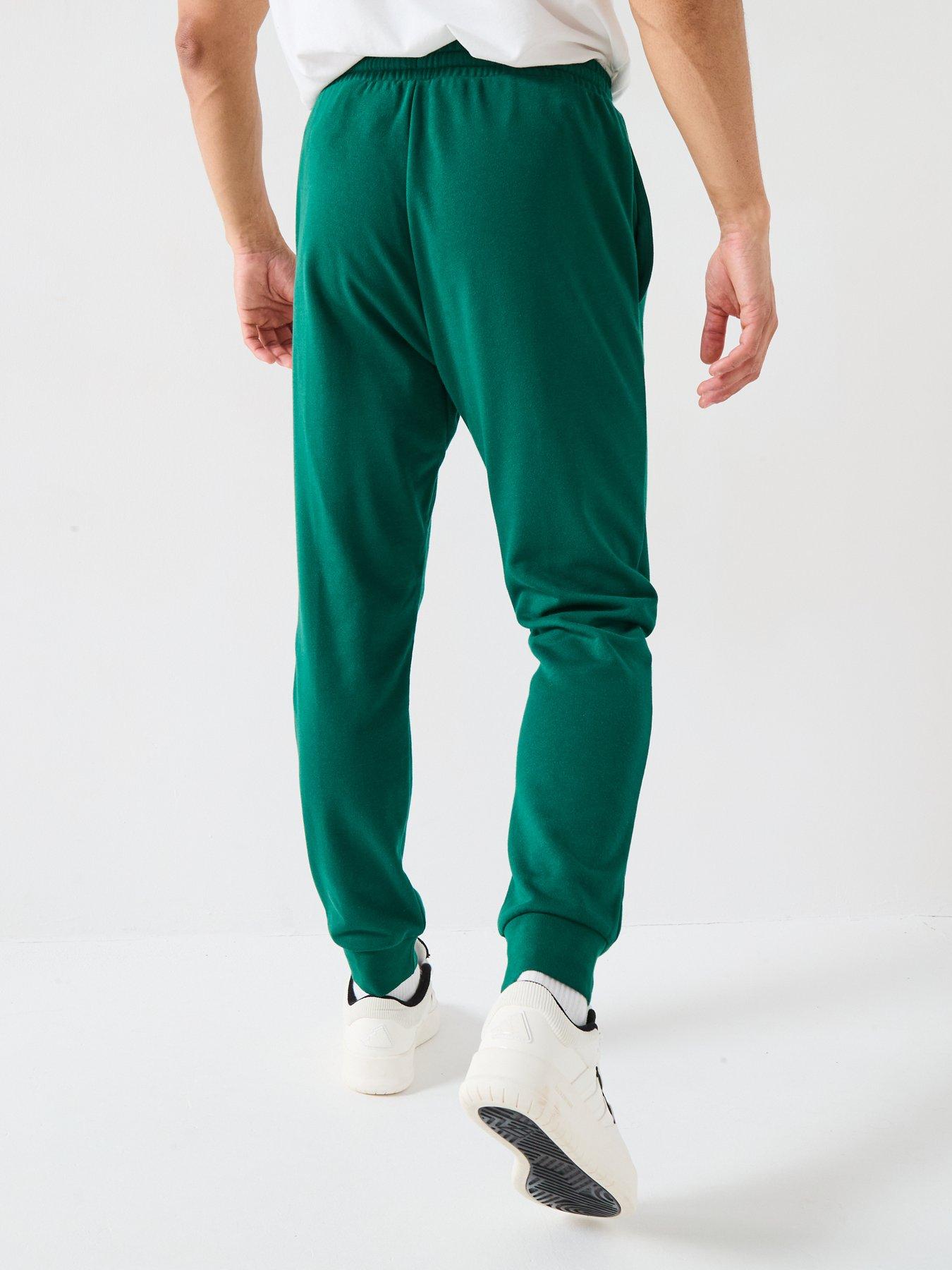 adidas-sportswear-mens-essentials-feel-cozy-french-terry-pant-greenstillFront