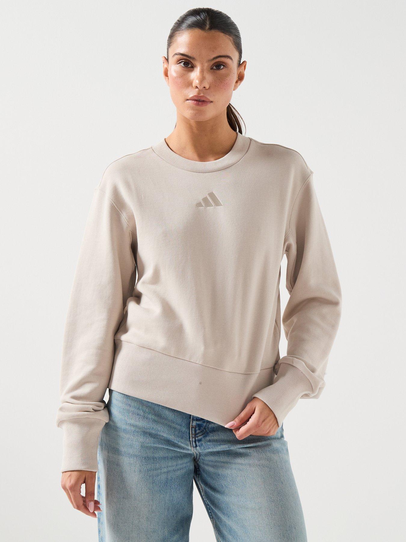 adidas Sportswear Women's All Szn French Terry Regular Sweatshirt - Grey
