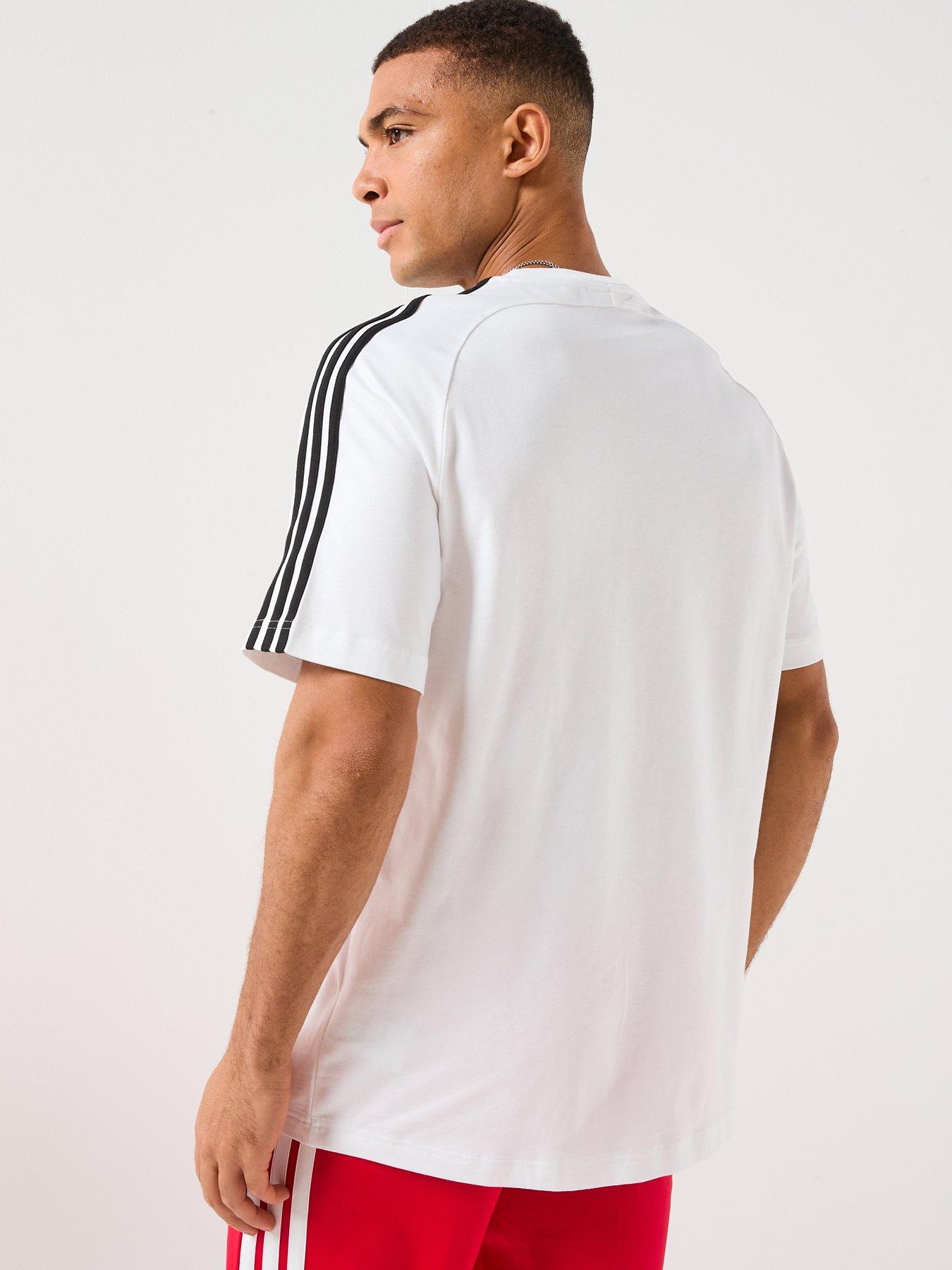 Image 2 of 6 of adidas Sportswear Men's Teamgeist Cotton Tee - White