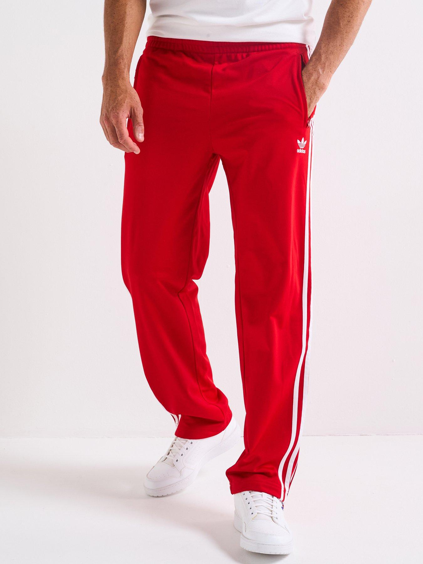 undefined Men's Adicolor Classics Firebird Tracksuit Bottoms - Red