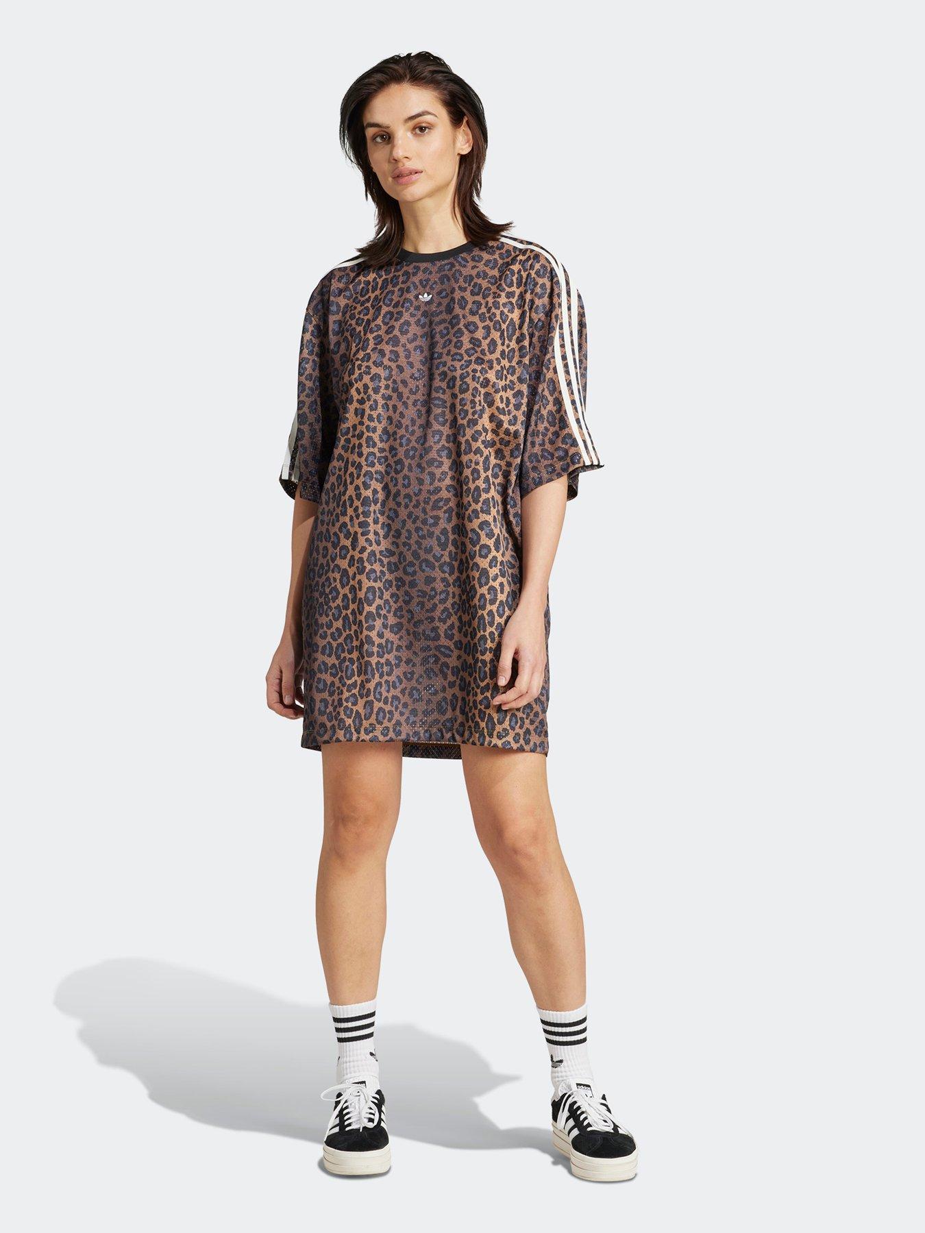 adidas Originals Women's Leopard Tee Dress