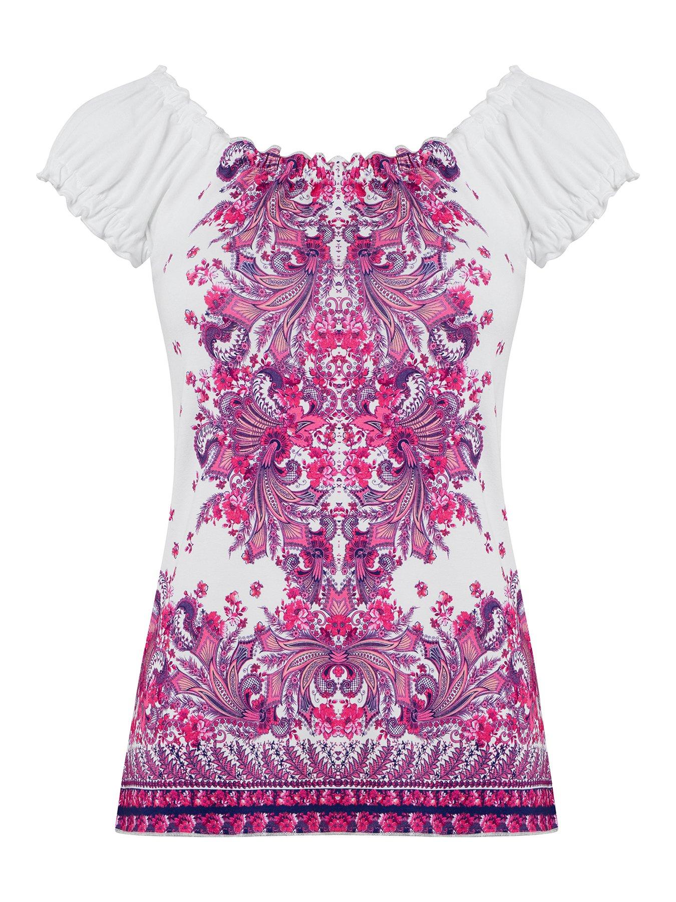 joe-browns-boho-jersey-top-pinkdetail