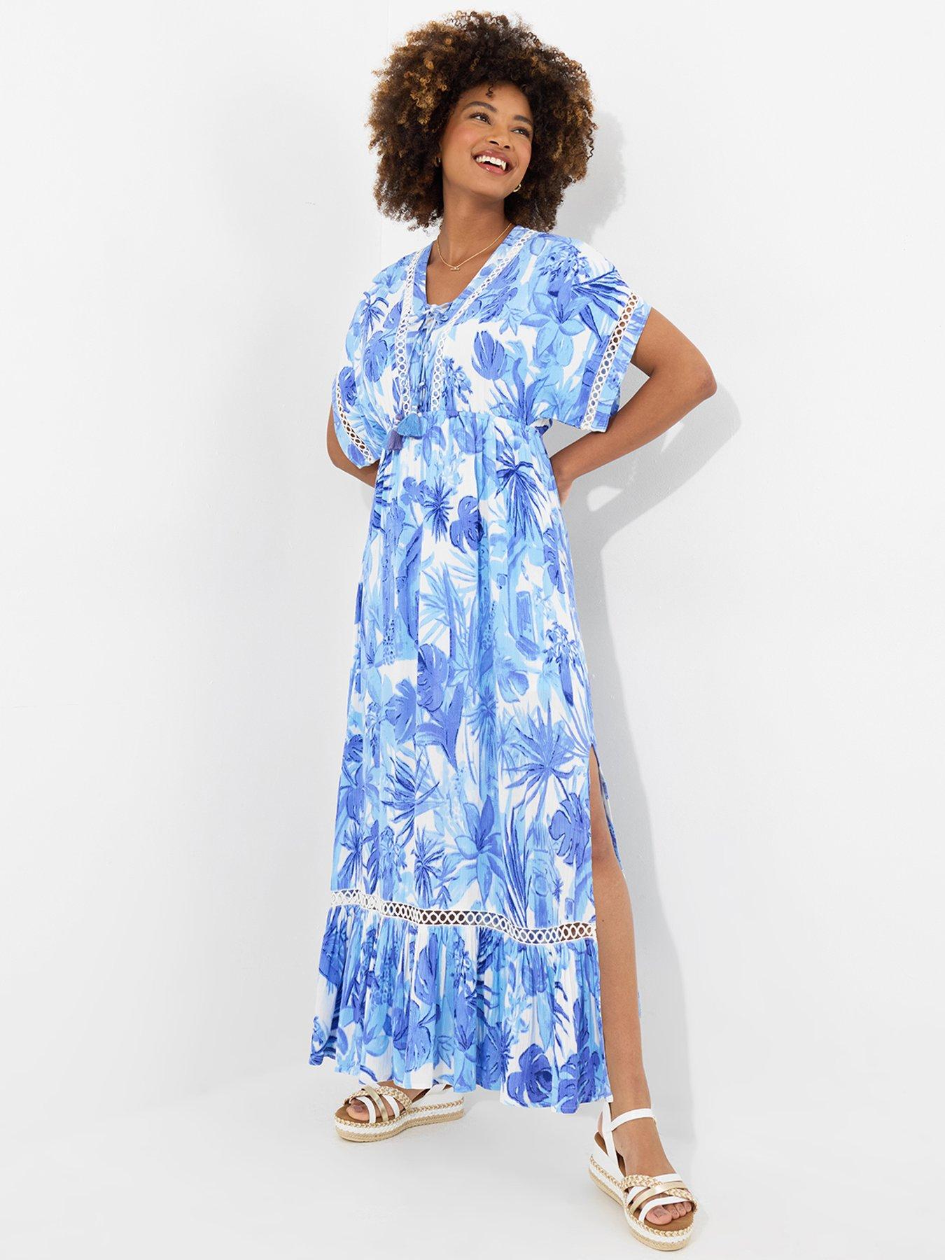 Image 2 of 5 of Joe Browns Blue Skies Maxi Dress - Blue