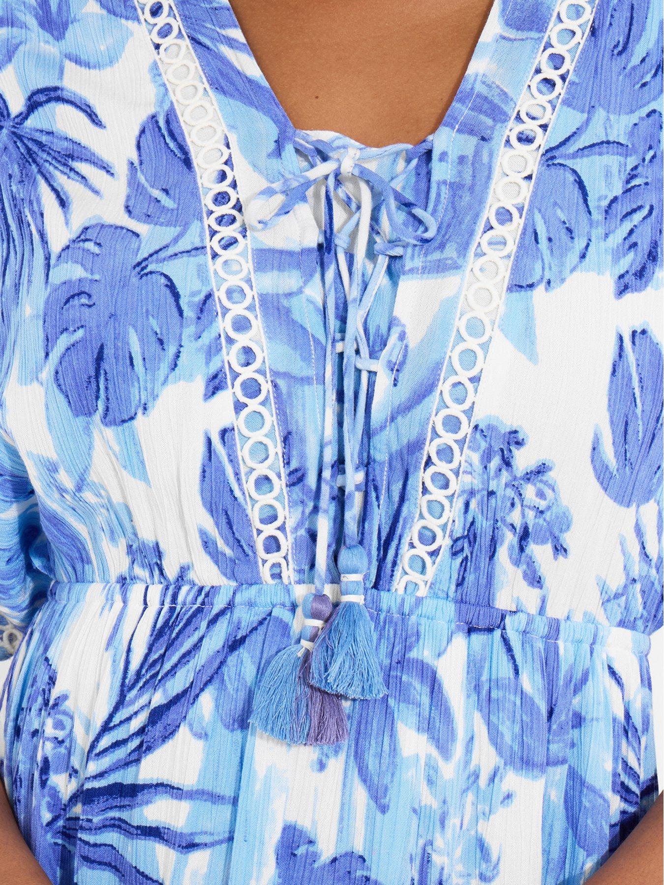 Image 4 of 5 of Joe Browns Blue Skies Maxi Dress - Blue