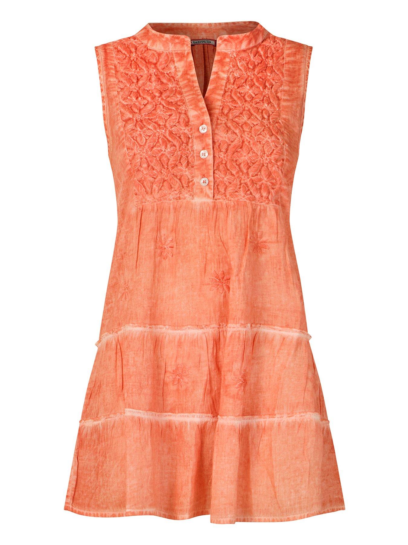 Image 6 of 6 of Joe Browns Lana Embroidered Casual Tunic - Orange