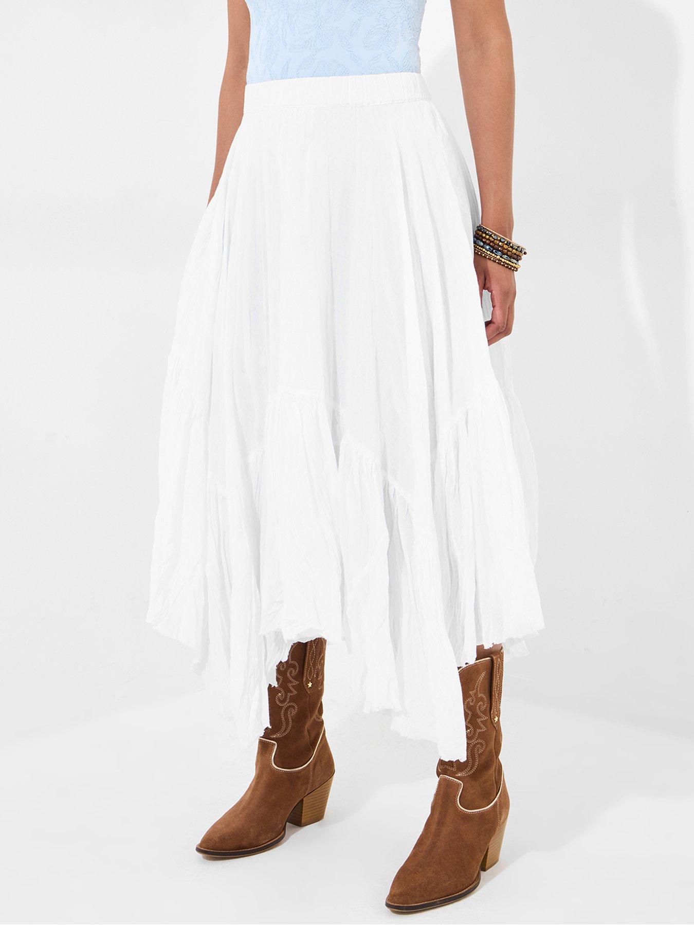 Image of Joe Browns Boho Dreams Layered Skirt - White