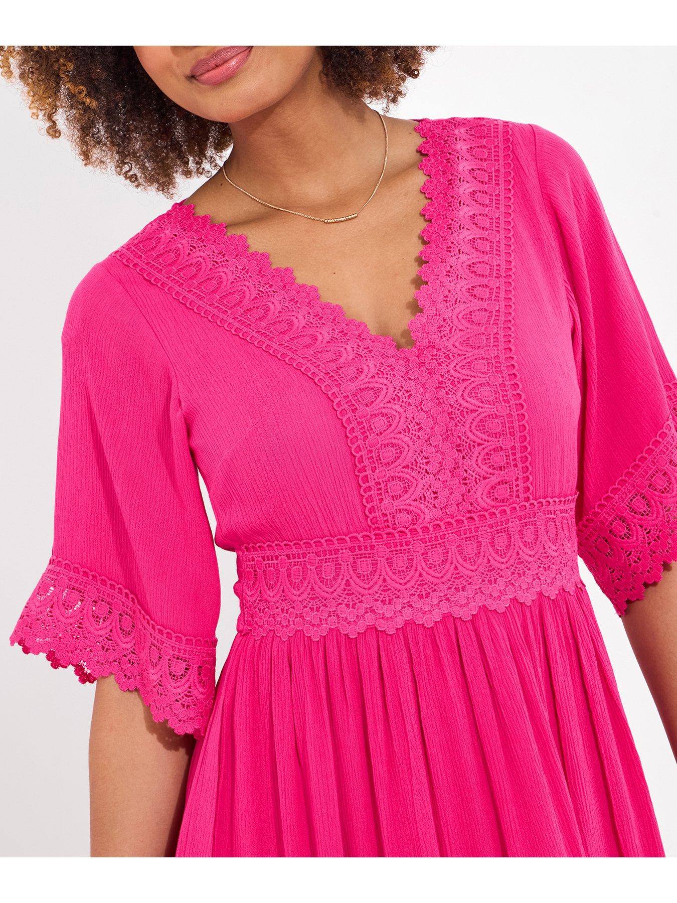 Image 2 of 4 of Joe Browns Petite Boho Days Maxi Dress - Pink