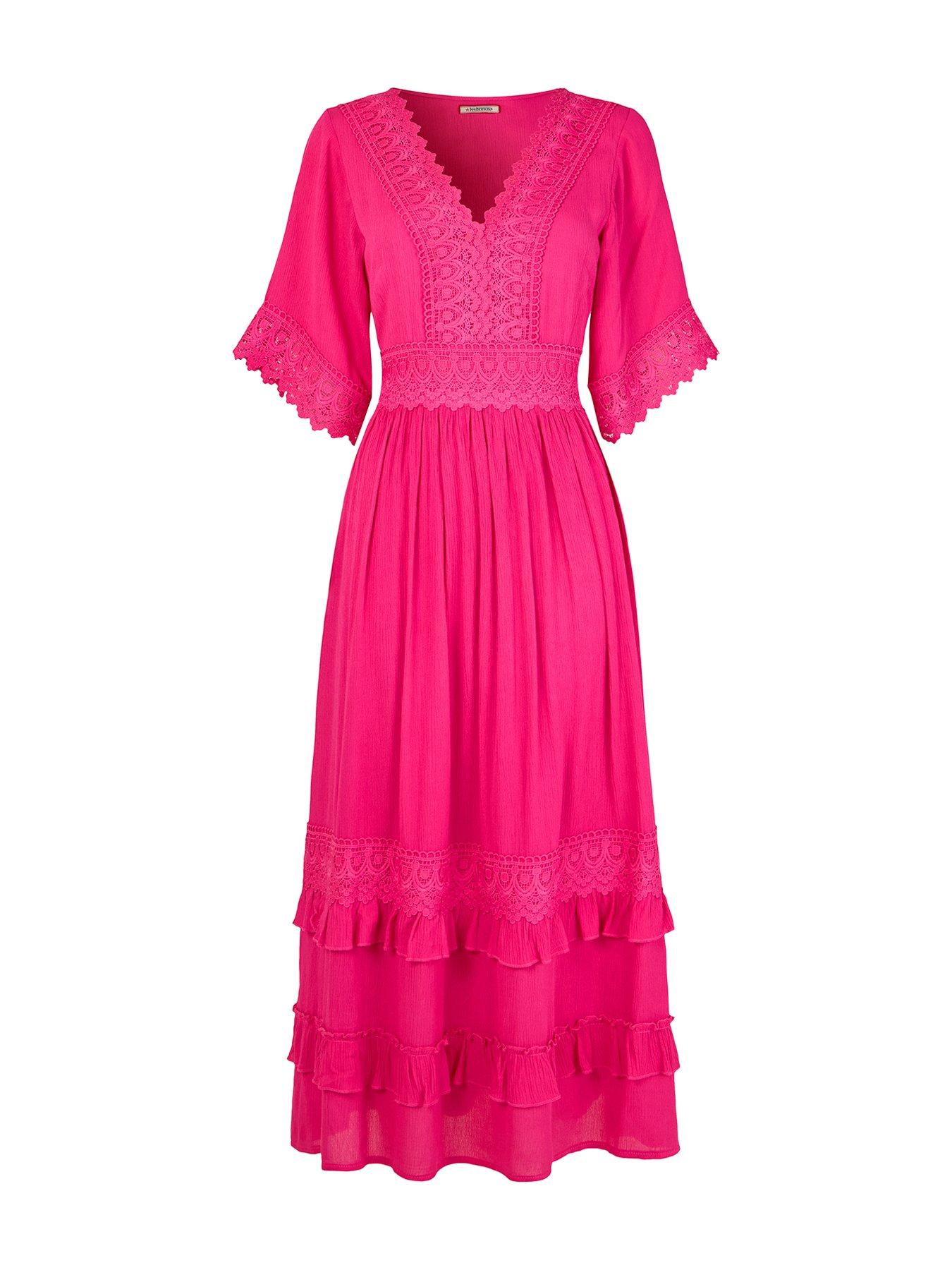 Image 4 of 4 of Joe Browns Petite Boho Days Maxi Dress - Pink