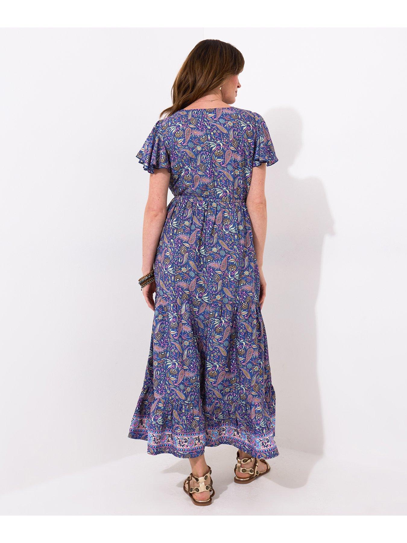 Image 3 of 5 of Joe Browns Christie Boho Printed Maxi Dress - Navy