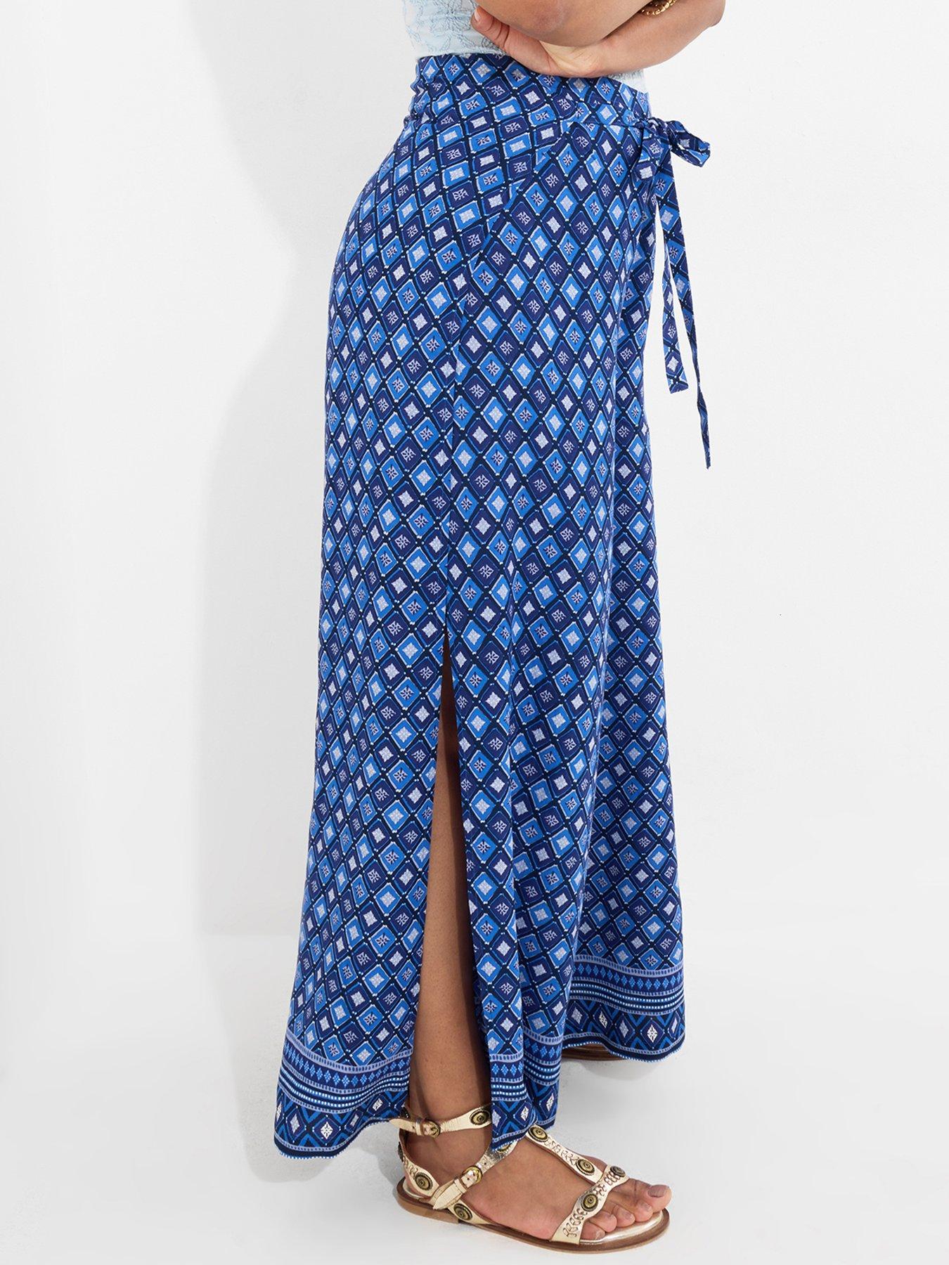 Image 2 of 5 of Joe Browns That's A Wrap Beach Trousers - Blue