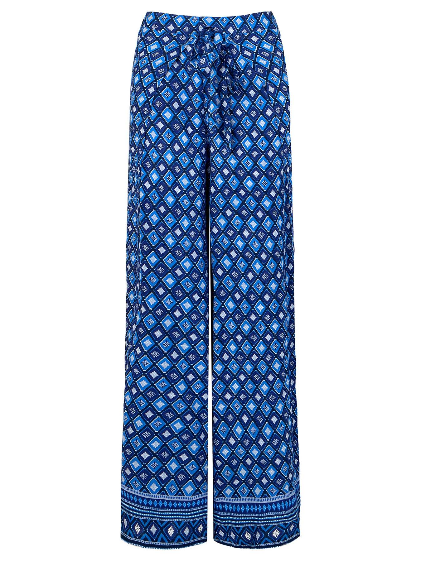 Image 5 of 5 of Joe Browns That's A Wrap Beach Trousers - Blue
