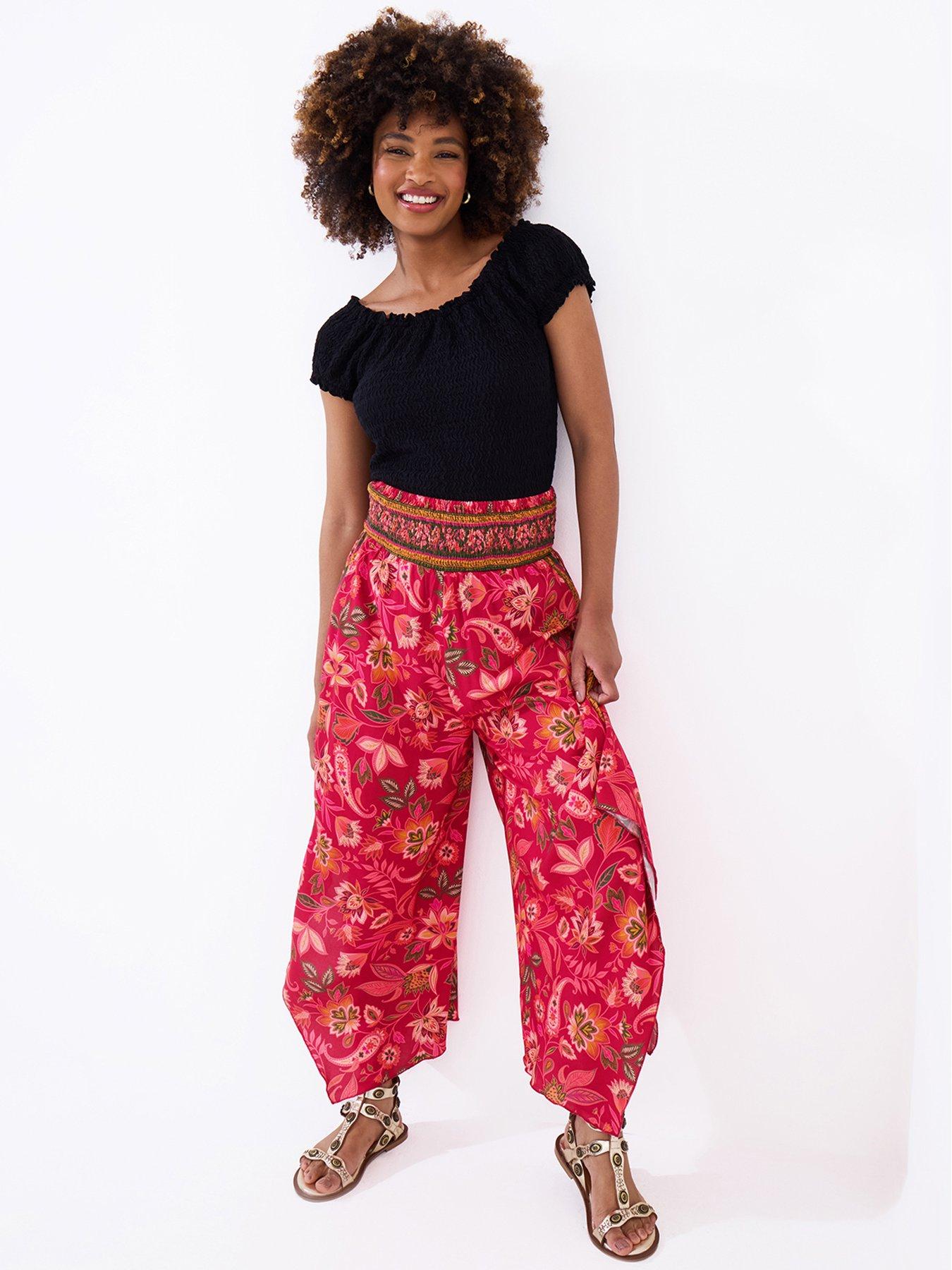 Image 2 of 6 of Joe Browns Perfect Summer Beach Trousers - Pink