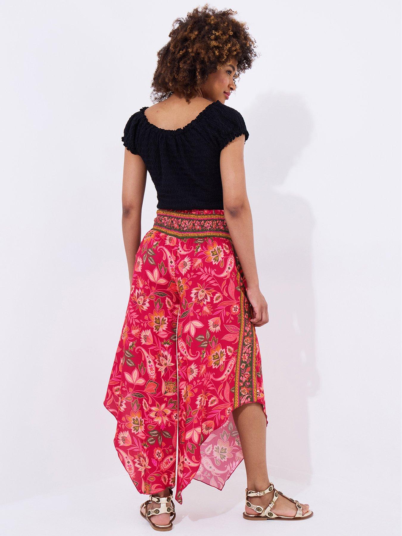 Image 3 of 6 of Joe Browns Perfect Summer Beach Trousers - Pink