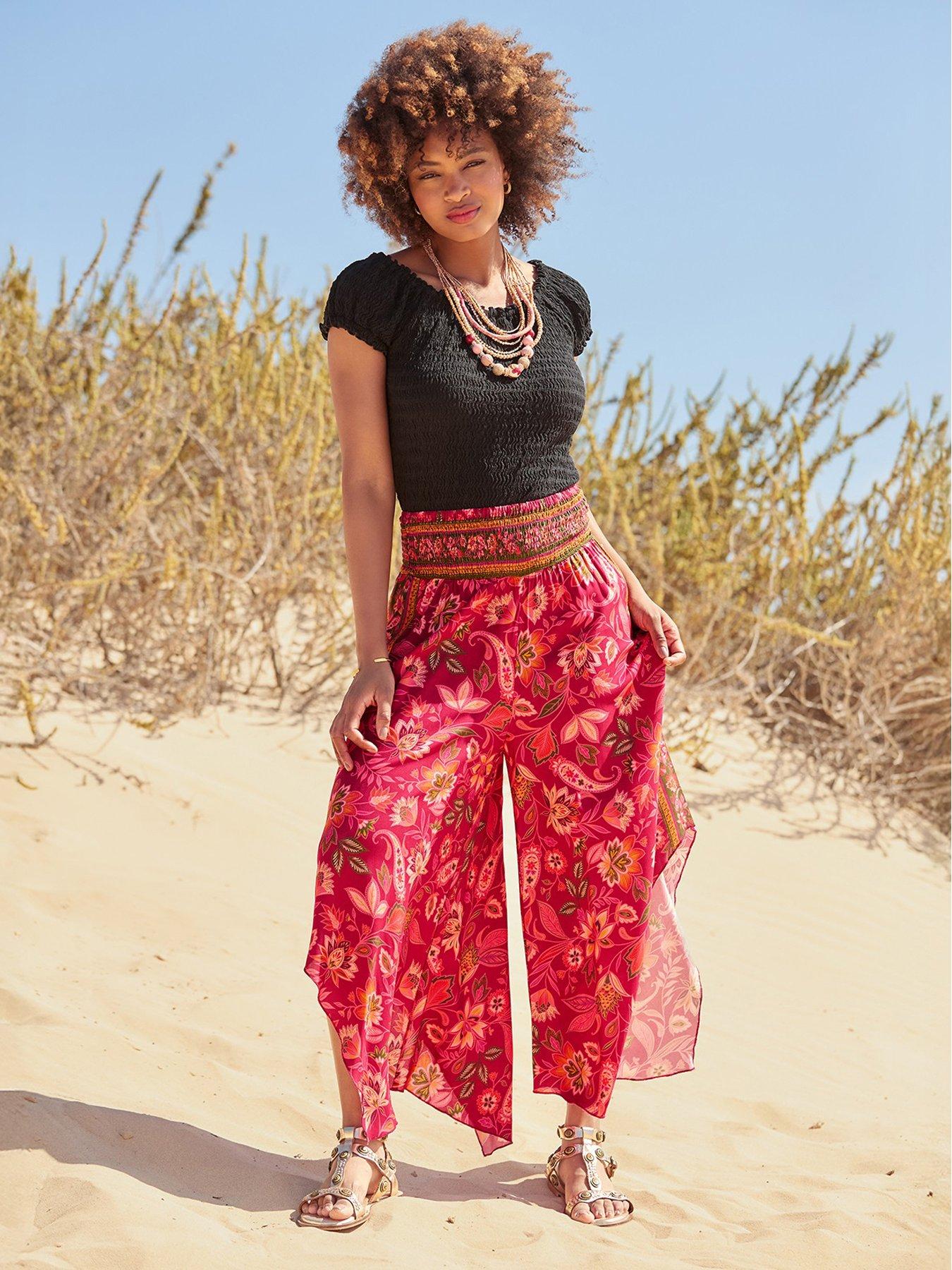 Image 5 of 6 of Joe Browns Perfect Summer Beach Trousers - Pink
