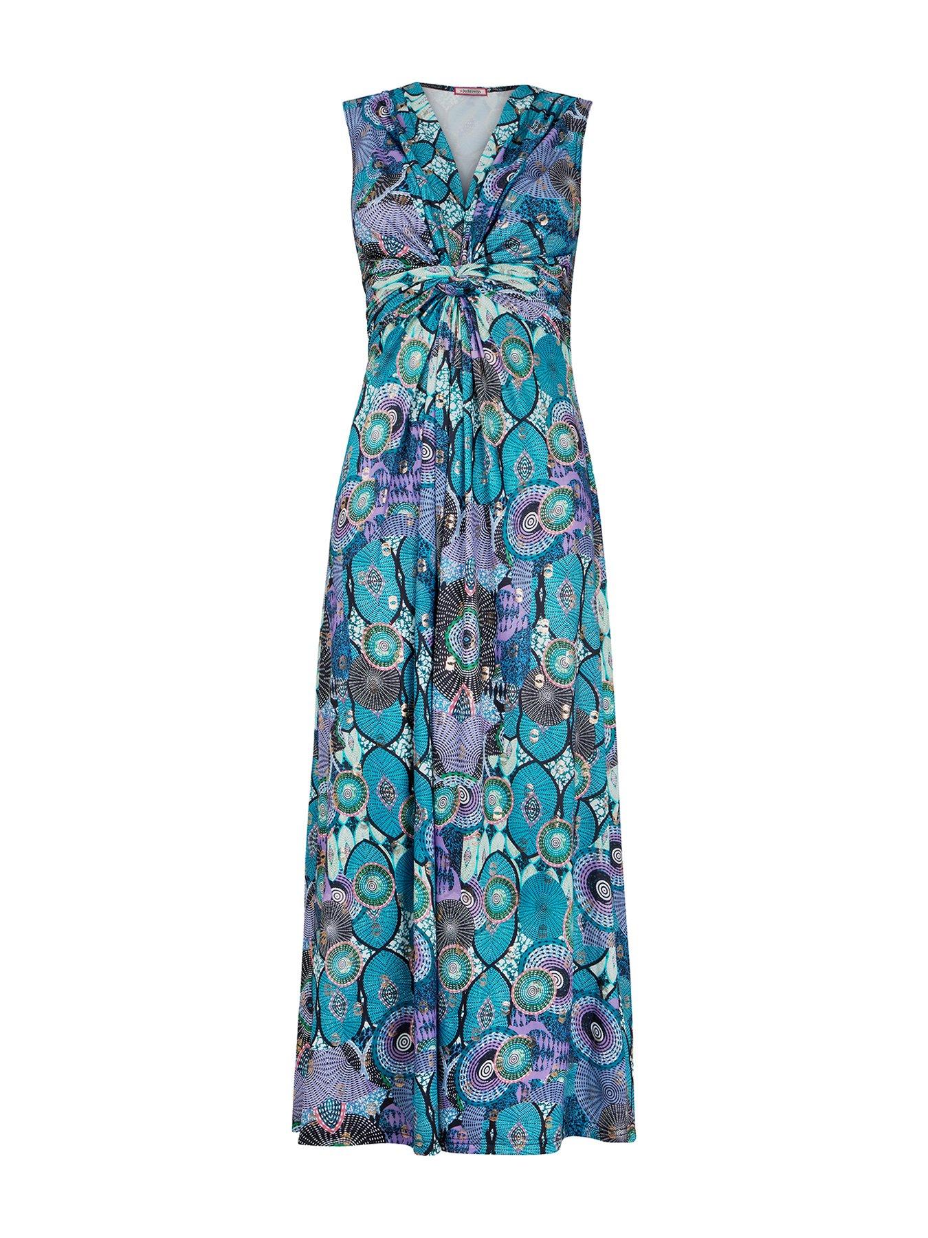 Image 5 of 5 of Joe Browns Marnie Printed Jersey Dress - Blue