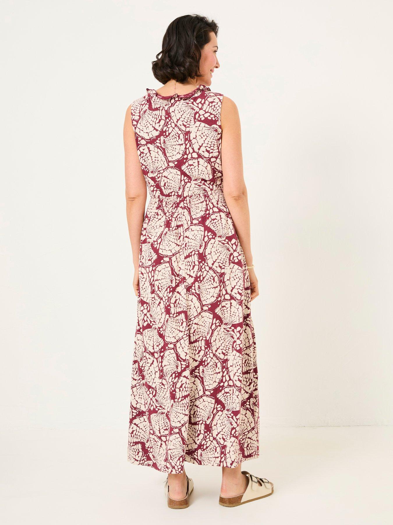 fatface-ellie-shells-maxi-dress-redstillFront
