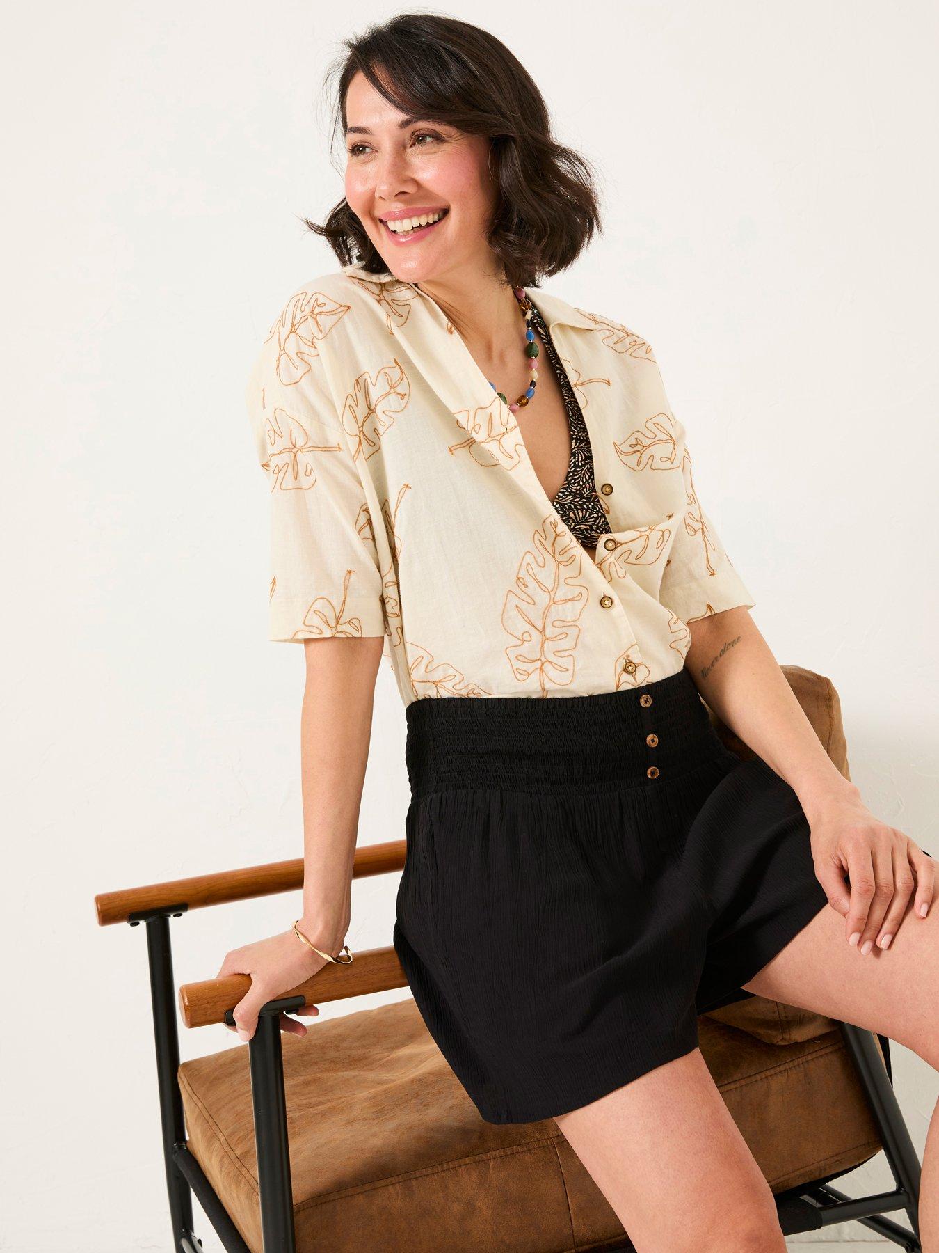 Image 5 of 6 of FatFace Rylee Short - Black