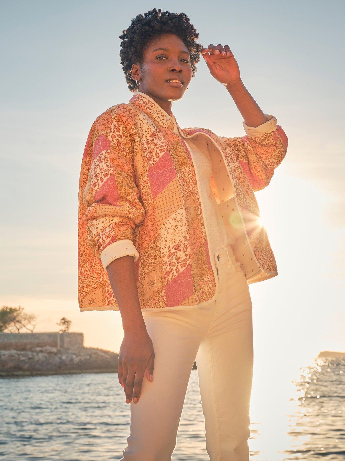undefined Evie Patch Jacket - Multi