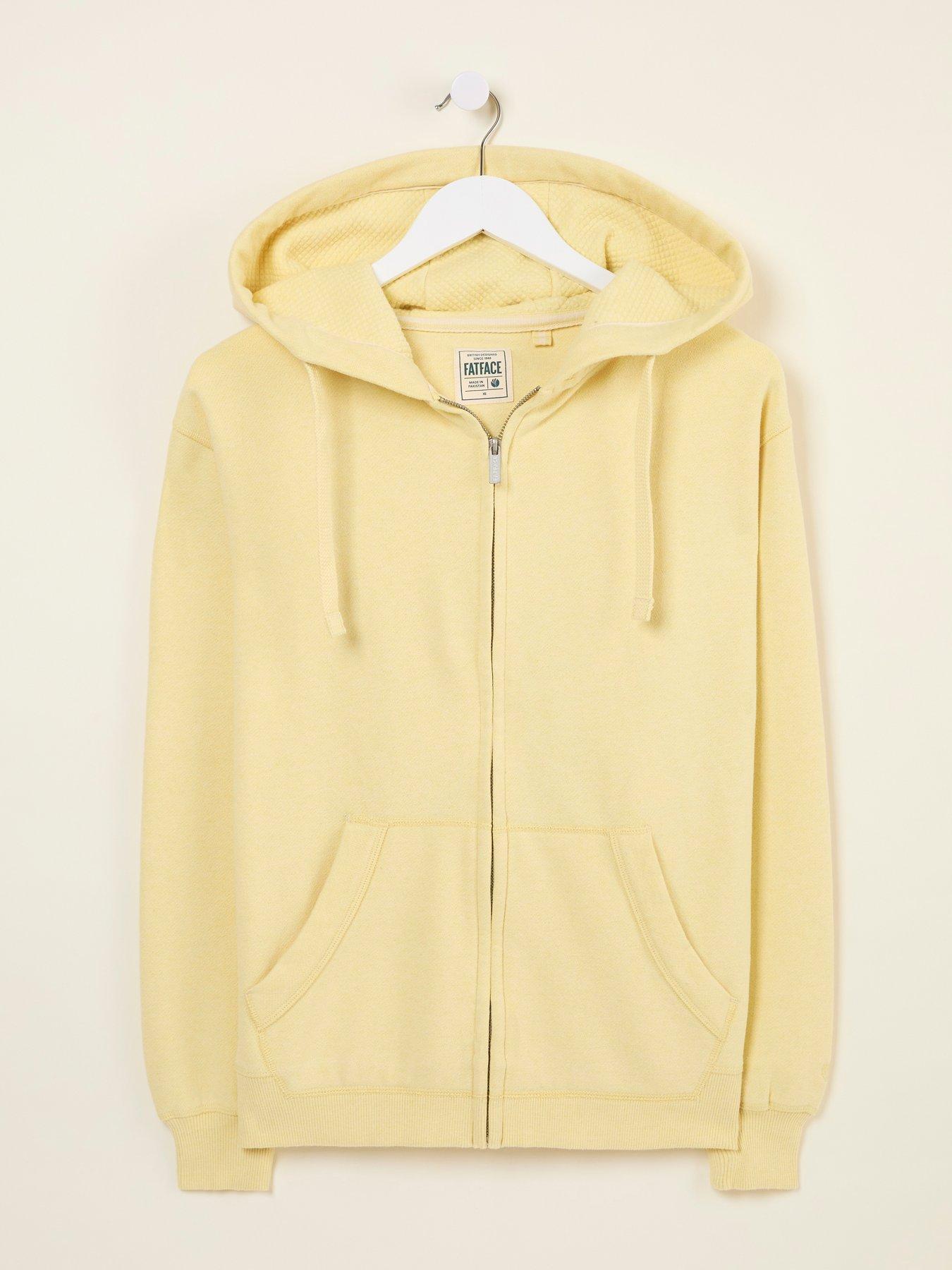 Image 6 of 6 of FatFace Amy Zip Through Hoodie - Yellow