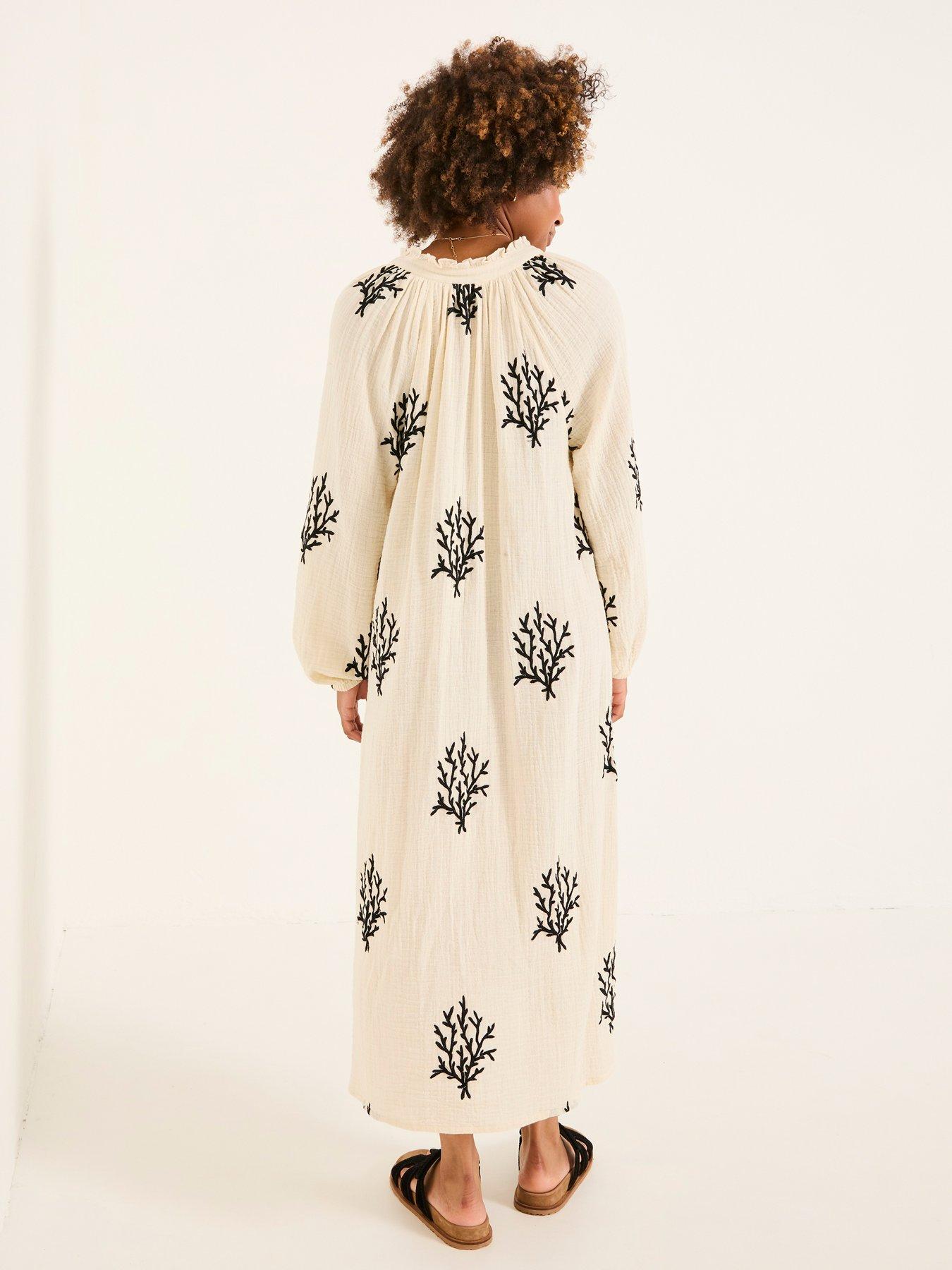 fatface-coral-embroidered-kaftan-dress-whitestillFront