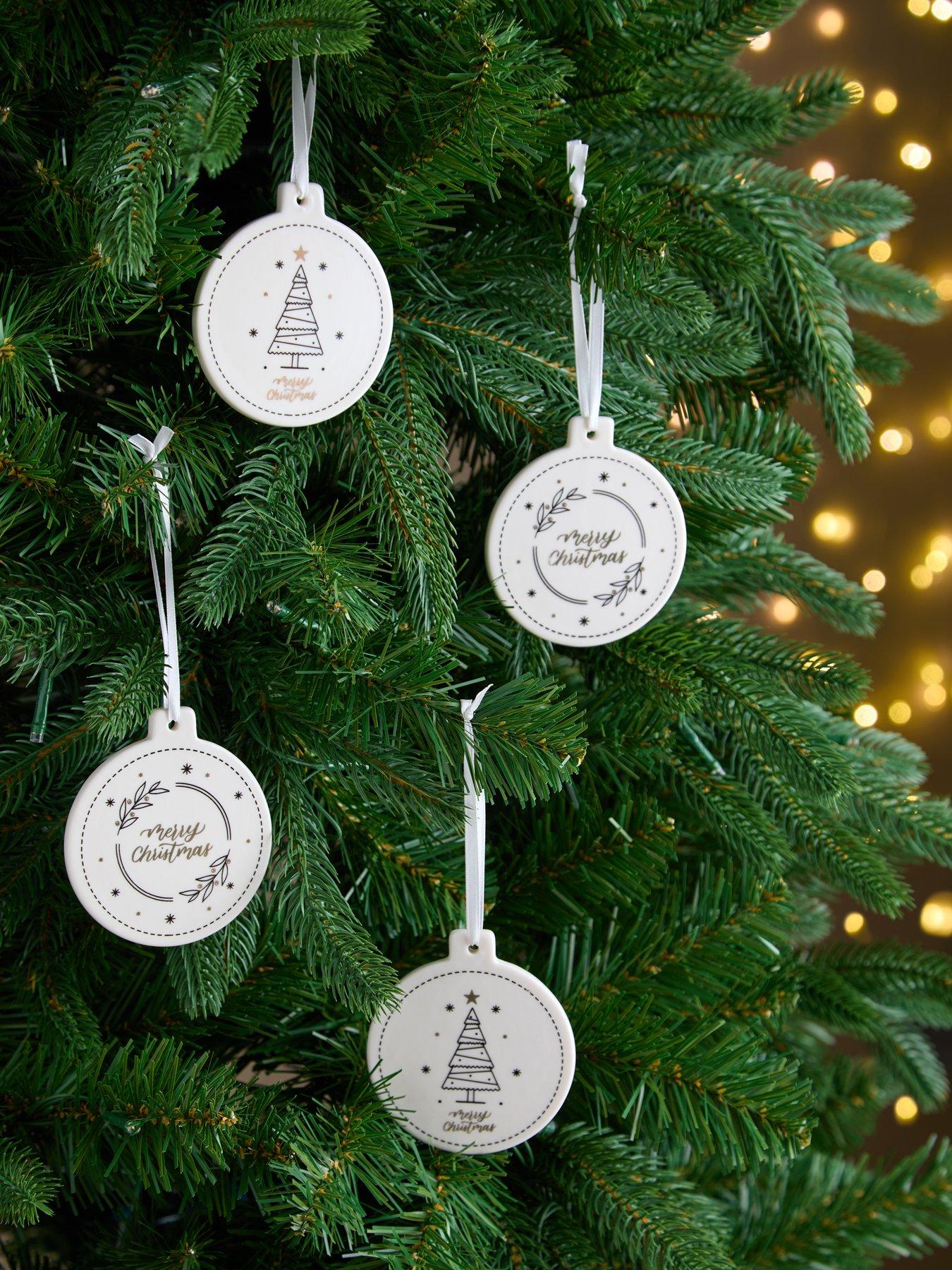 very-home-set-of-4nbspceramic-merry-christmas-tree-decorations