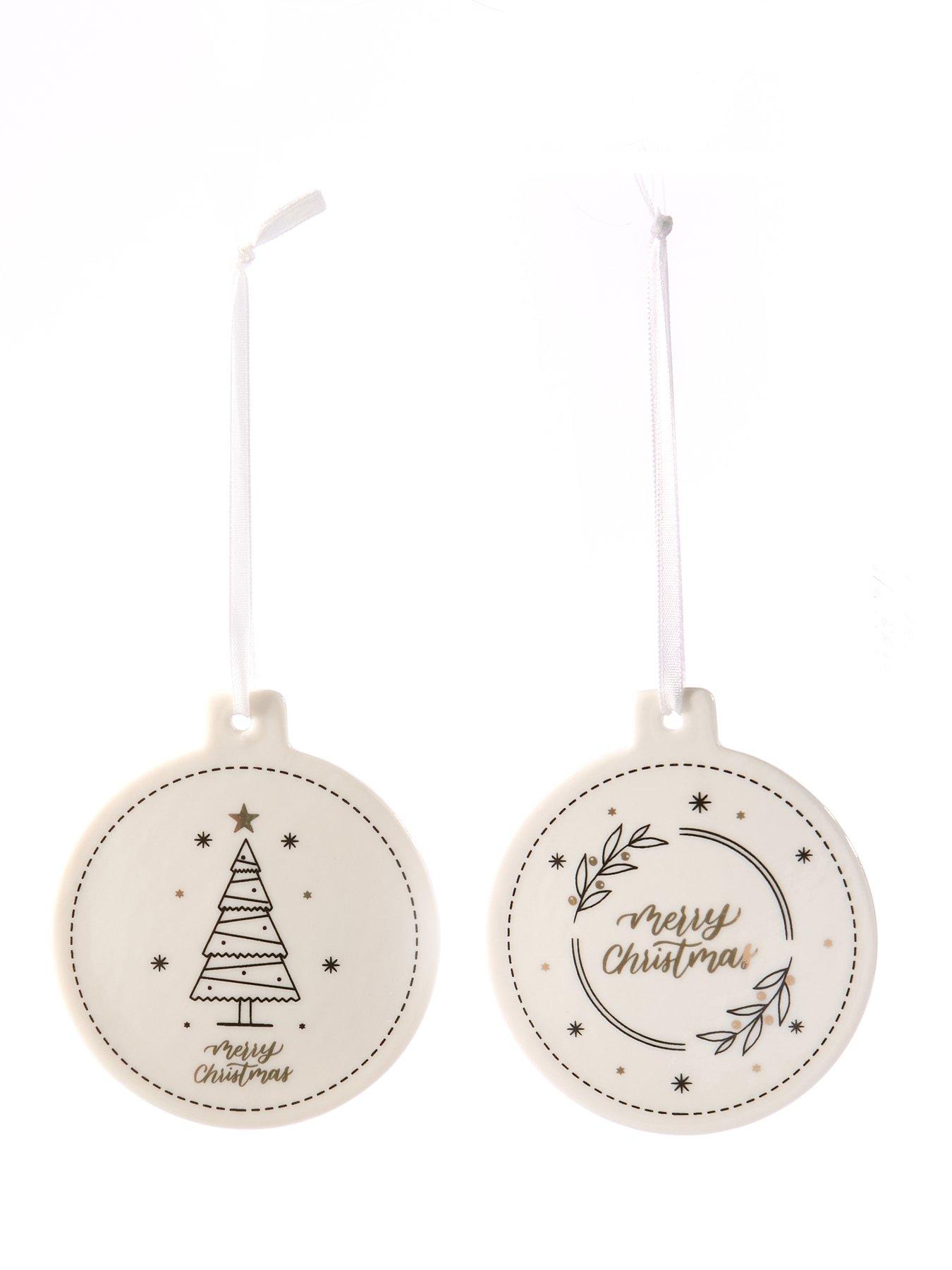 very-home-set-of-4nbspceramic-merry-christmas-tree-decorationsback