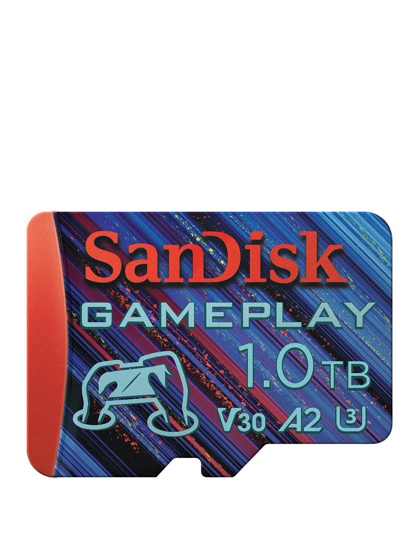 Image 1 of 1 of SanDisk SanDisk 1TB GamePlay microSDXC card for Mobile/Handheld Gaming with read speeds up to 190 MB/s