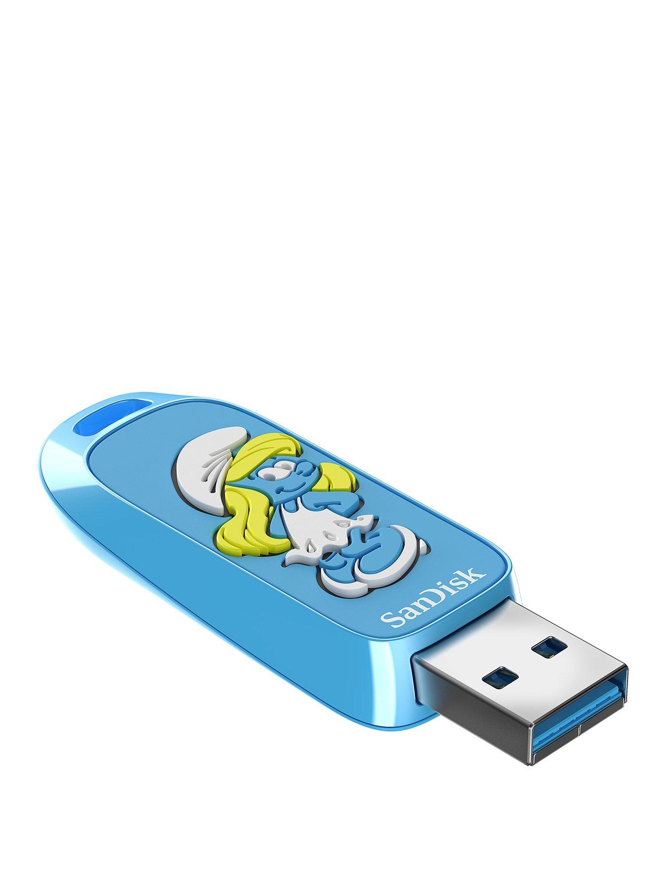 undefined SanDisk Smurf USB Flash Drive 256GB