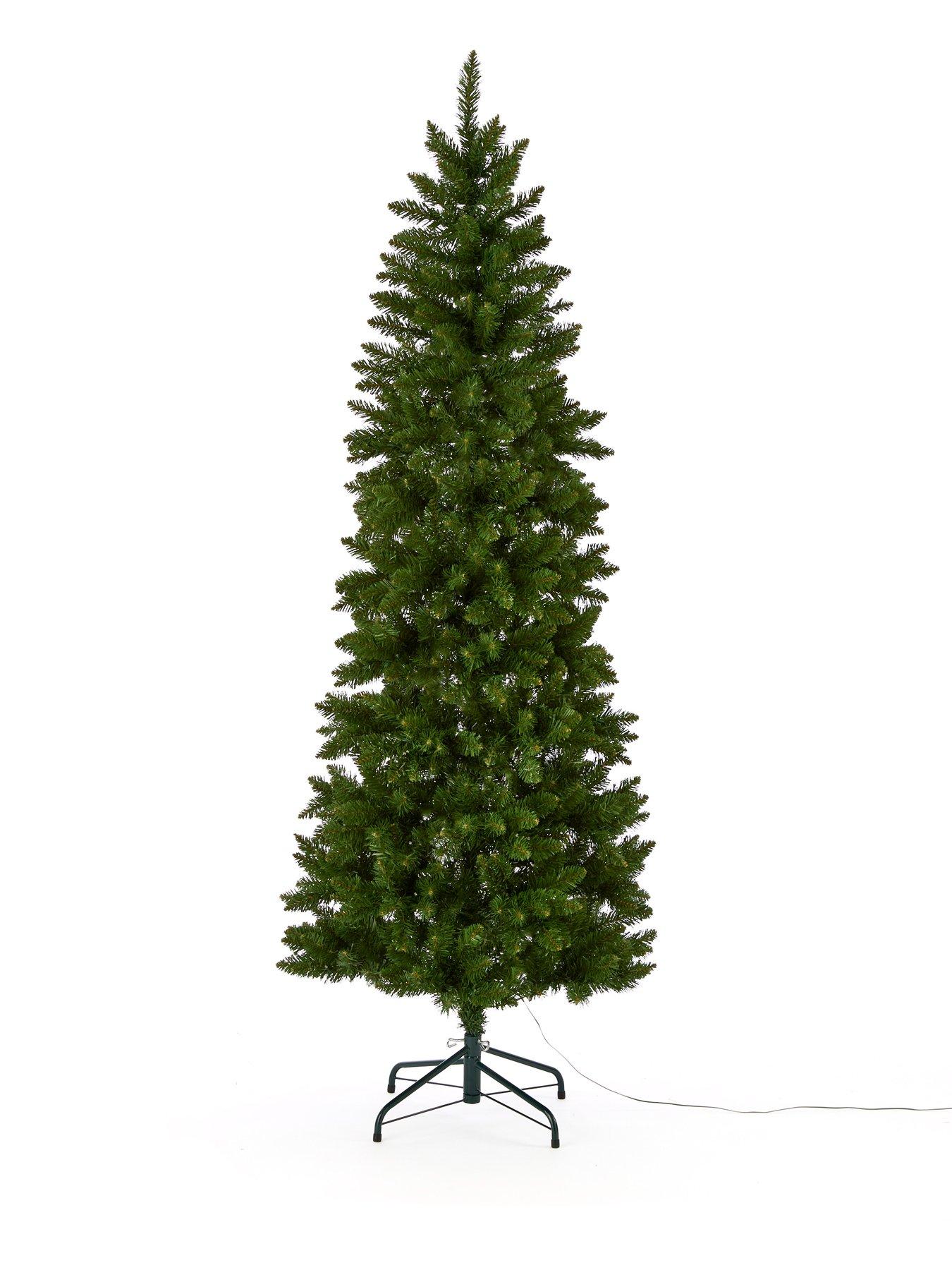 Image 3 of 5 of The Very Collection 6ft&nbsp;Pre Lit Pencil Christmas Tree